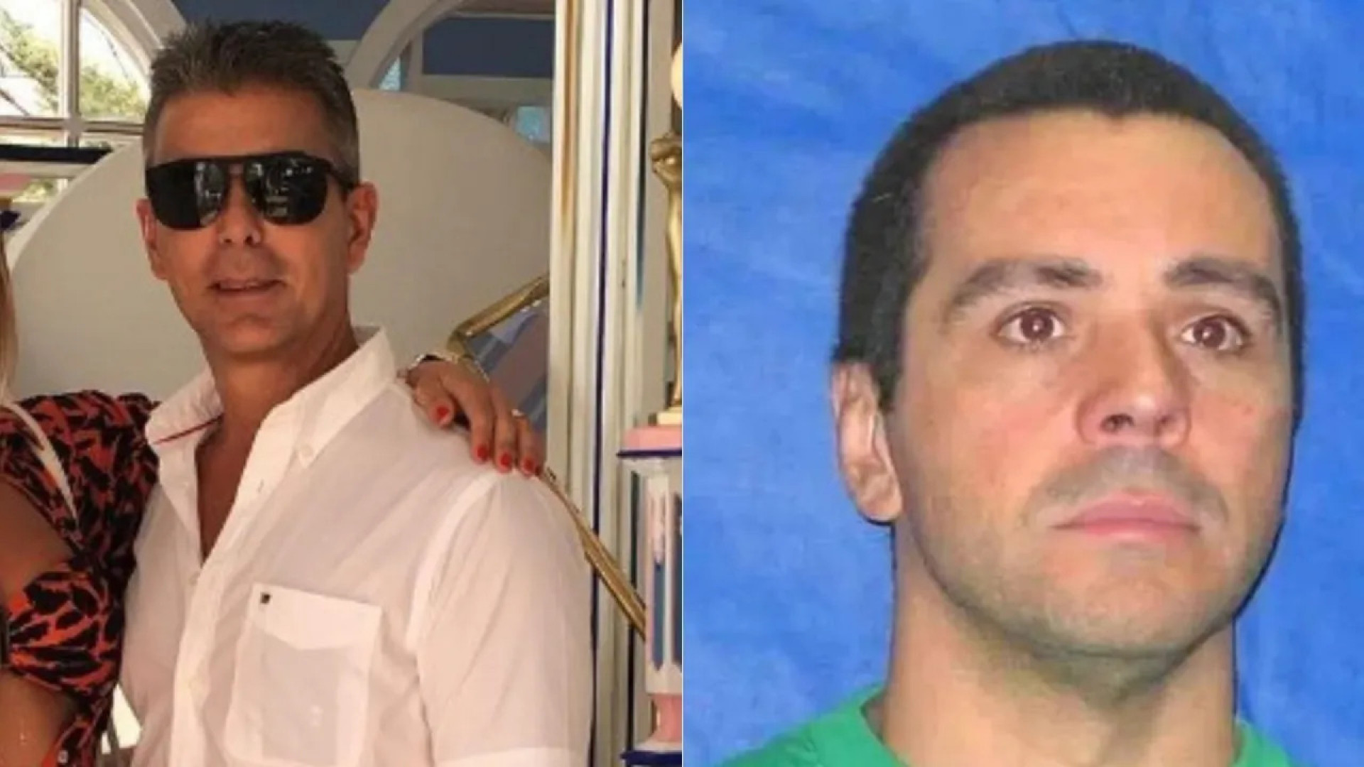 Rog&eacute;rio de Andrade (&agrave; esquerda) &eacute; r&eacute;u por mandar matar Fernando Iggn&aacute;cio (&agrave; direita) - Reprodu&ccedil;&atilde;o/Redes sociais