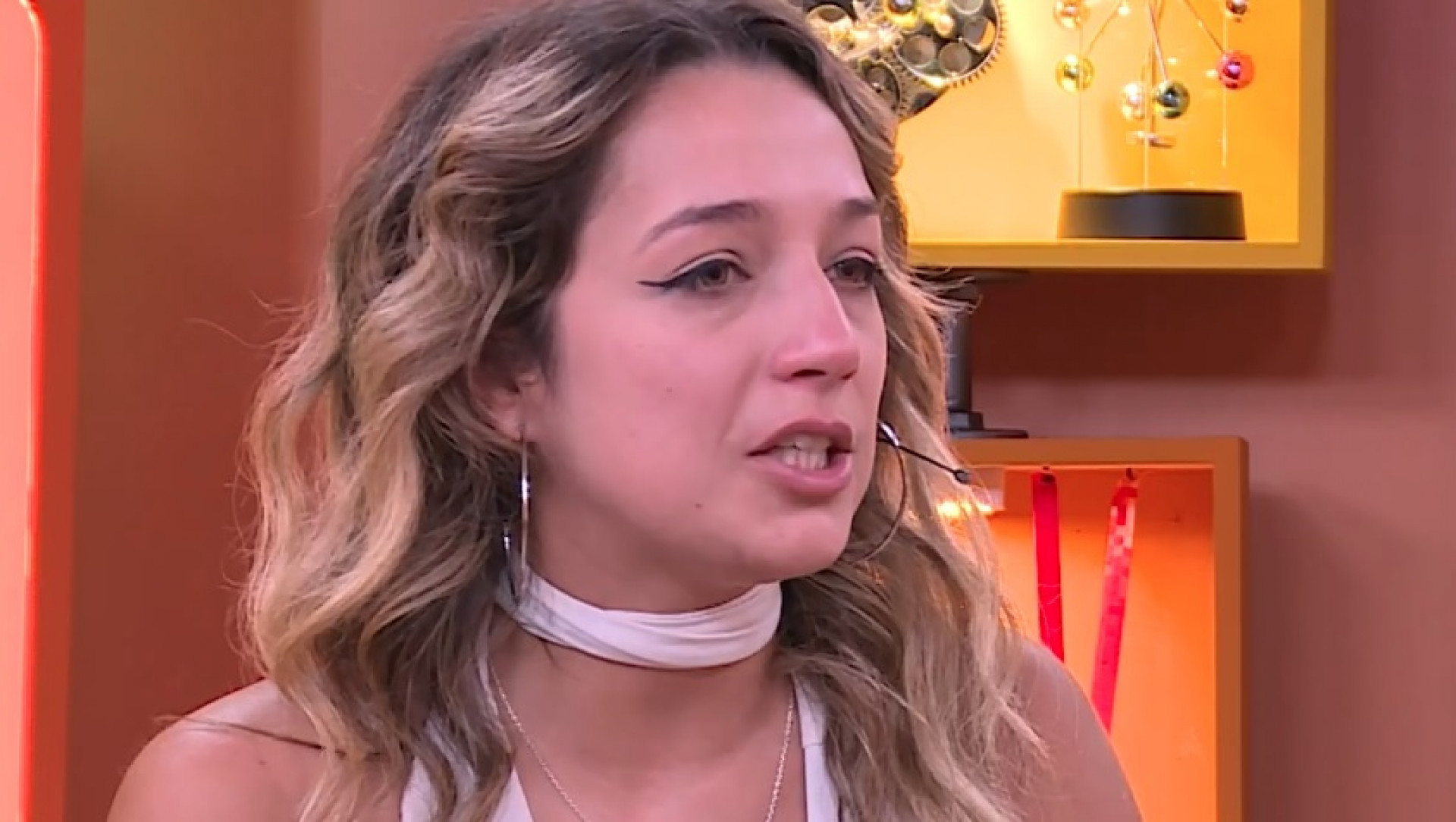 Samira durante o 'Bate-Papo BBB'