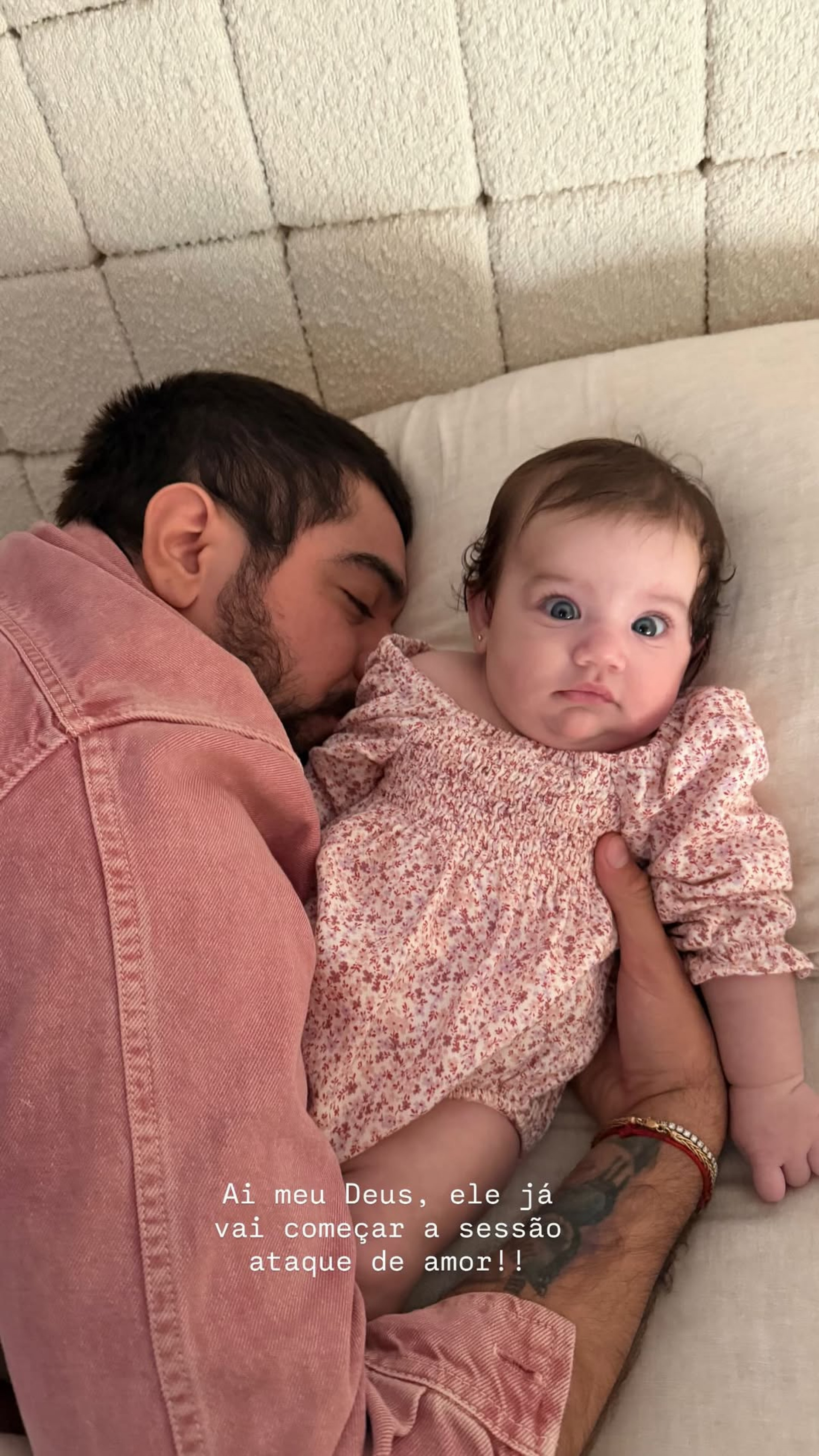 Rafa Kalimann exibiu momento fofo de Nattan com a filha - Reprodução/Instagram 