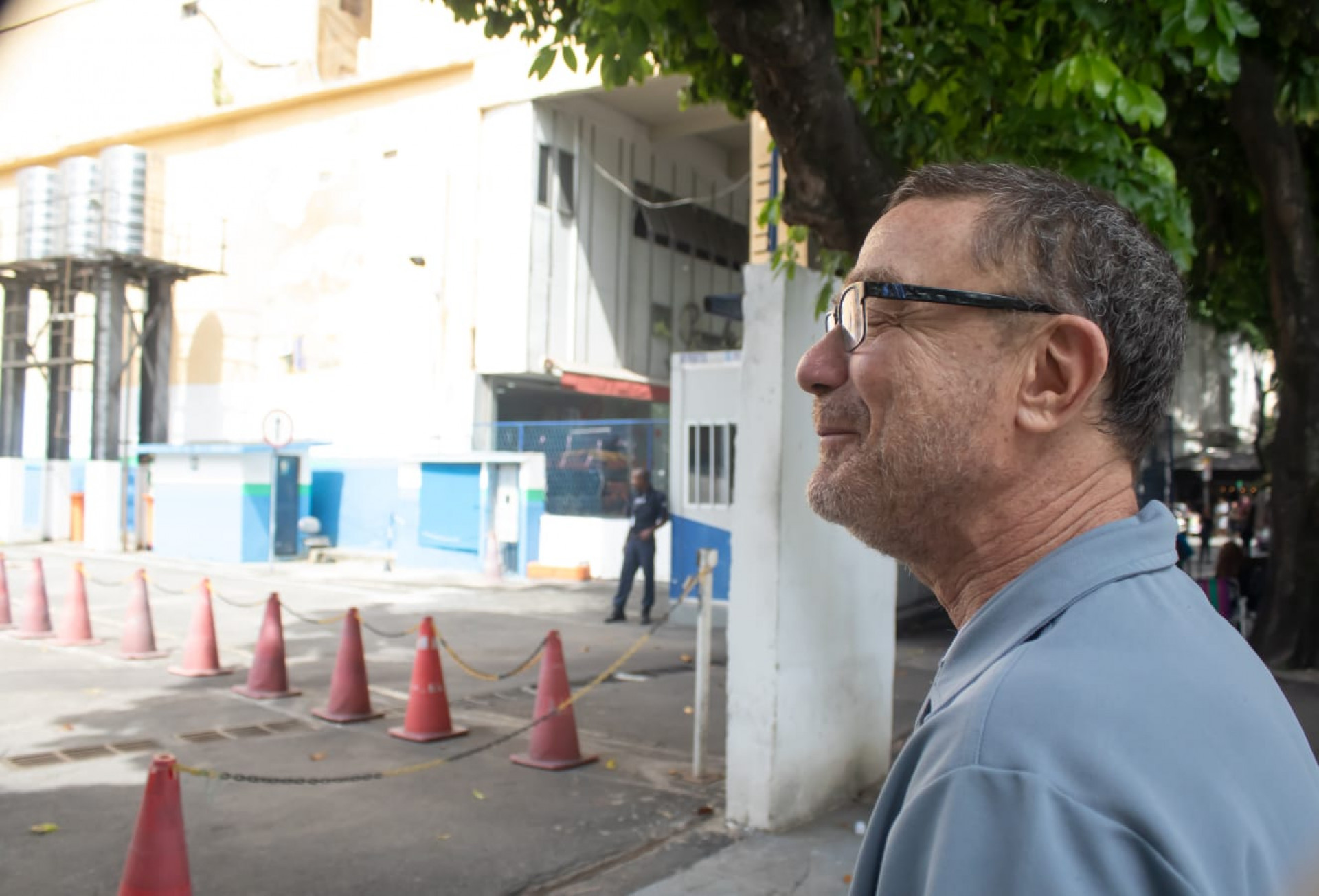 Sérgio Silva esteve no posto de atendimento do Detran RJ do Largo do Machado - Érica Martin / Agência O Dia
