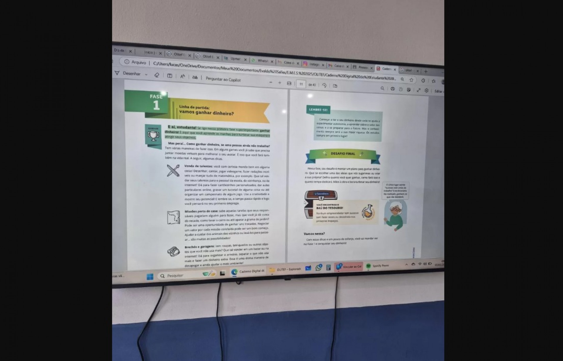 Dedicação e disciplina marcaram a trajetória do aluno até o 1º lugar na olimpíada. - Reprodução/ 