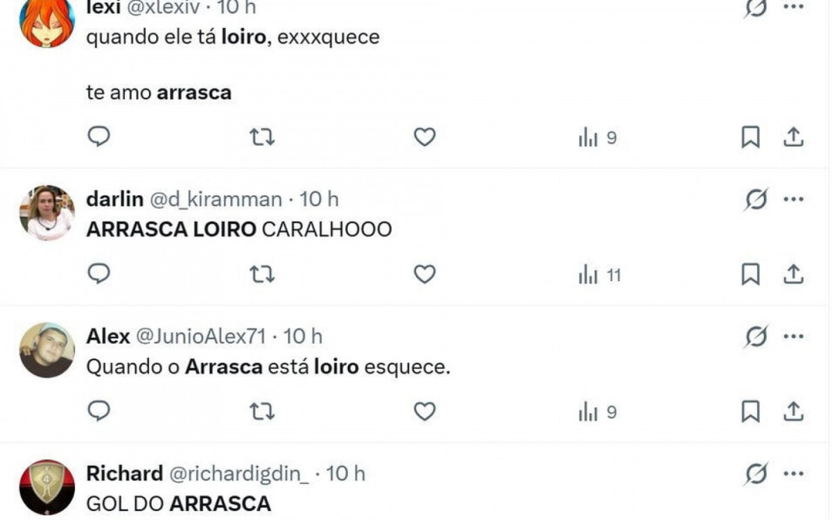 Flamengo publica press&aacute;gio, e loiro de Arrascaeta domina assuntos nas redes: “Esquece”