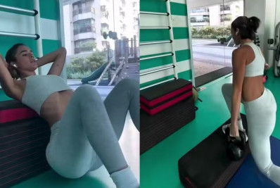 Bruna Marquezine compartilha treino e é exaltada por seguidores: 'Divina'