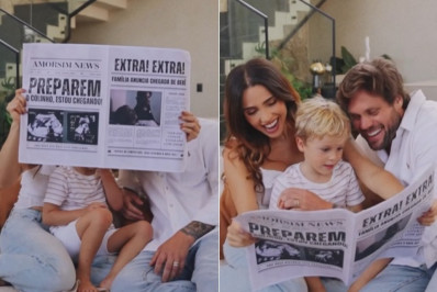 Ex-BBBs Paula Amorim e Breno Simões anunciam gravidez: 'Alegria'