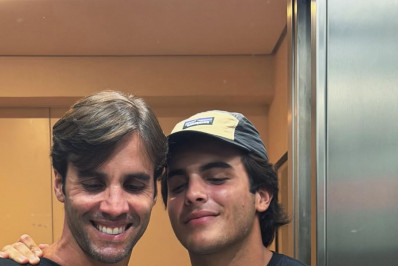 Filho de Ivete Sangalo rouba a cena em clique com pai, Daniel Candy