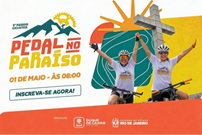 Duque de Caxias abre inscrições gratuitas para 'Pedal no Paraíso'
