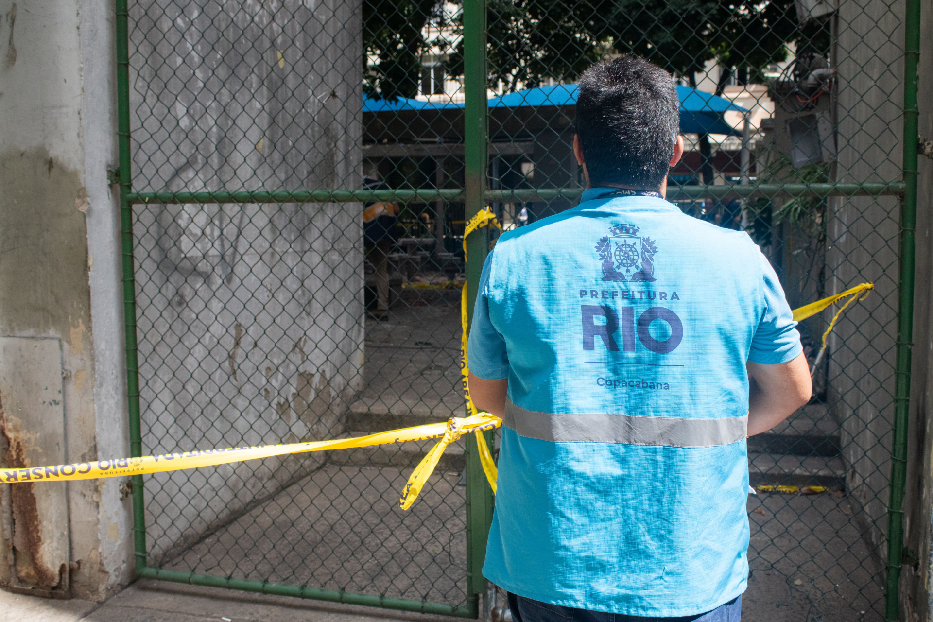 Obra est&aacute; sendo realizada pela Prefeitura do Rio - &Eacute;rica Martin/Ag&ecirc;ncia O Dia