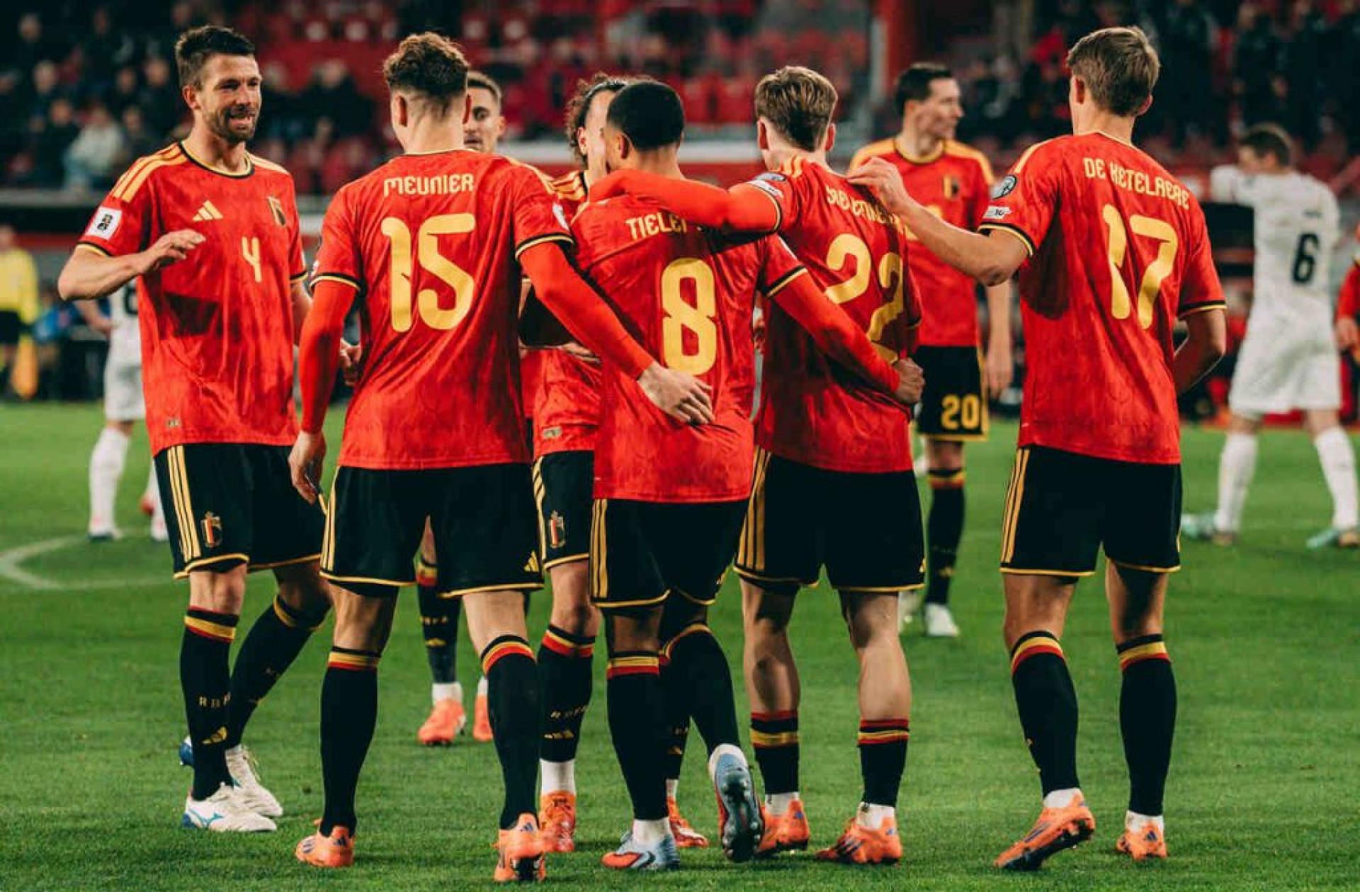 Como chega a B&eacute;lgica para a Copa do Mundo