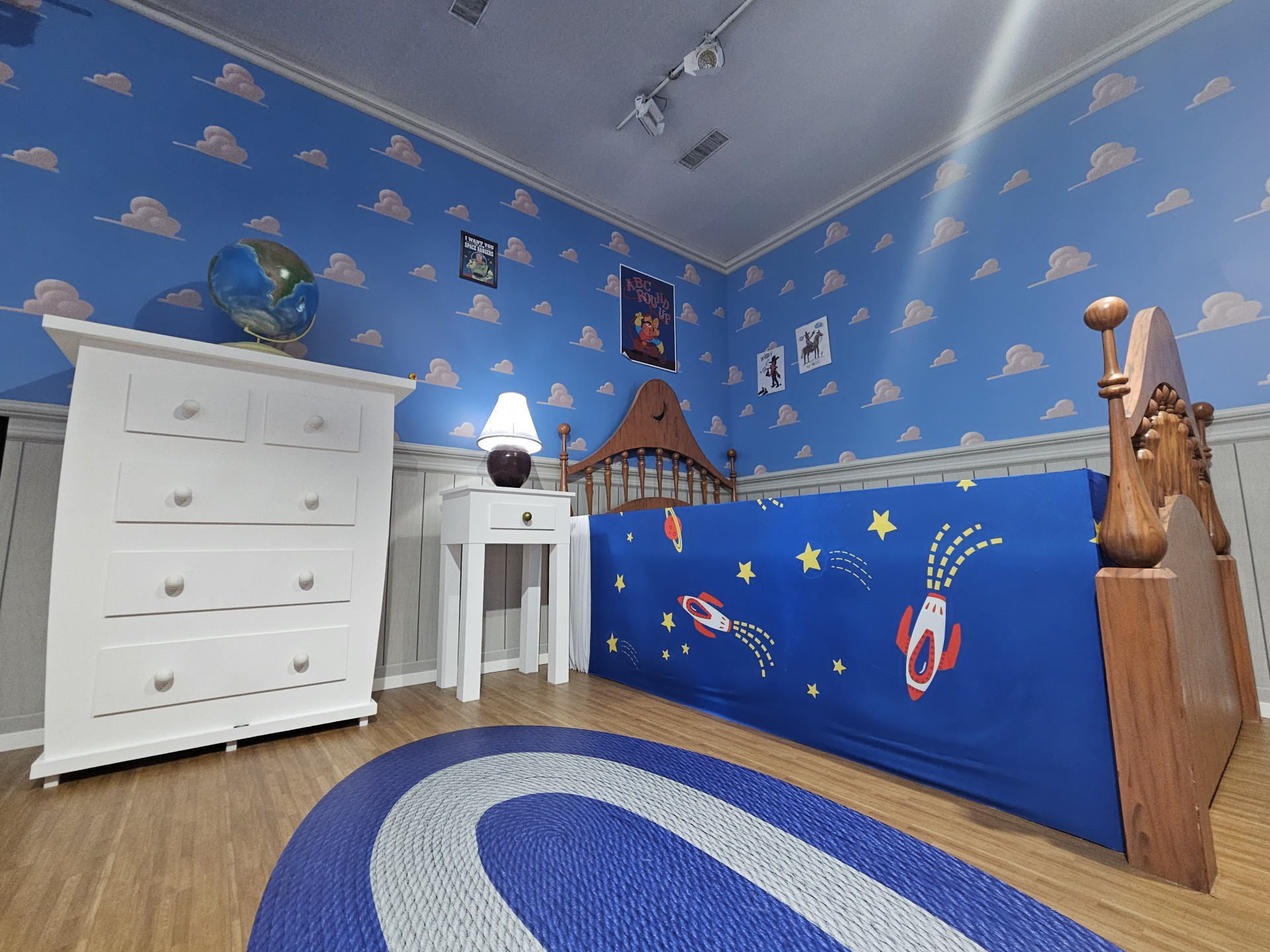 Mundo Pixar: Sala inspirada no filme 'Toy Story' - Divulgação