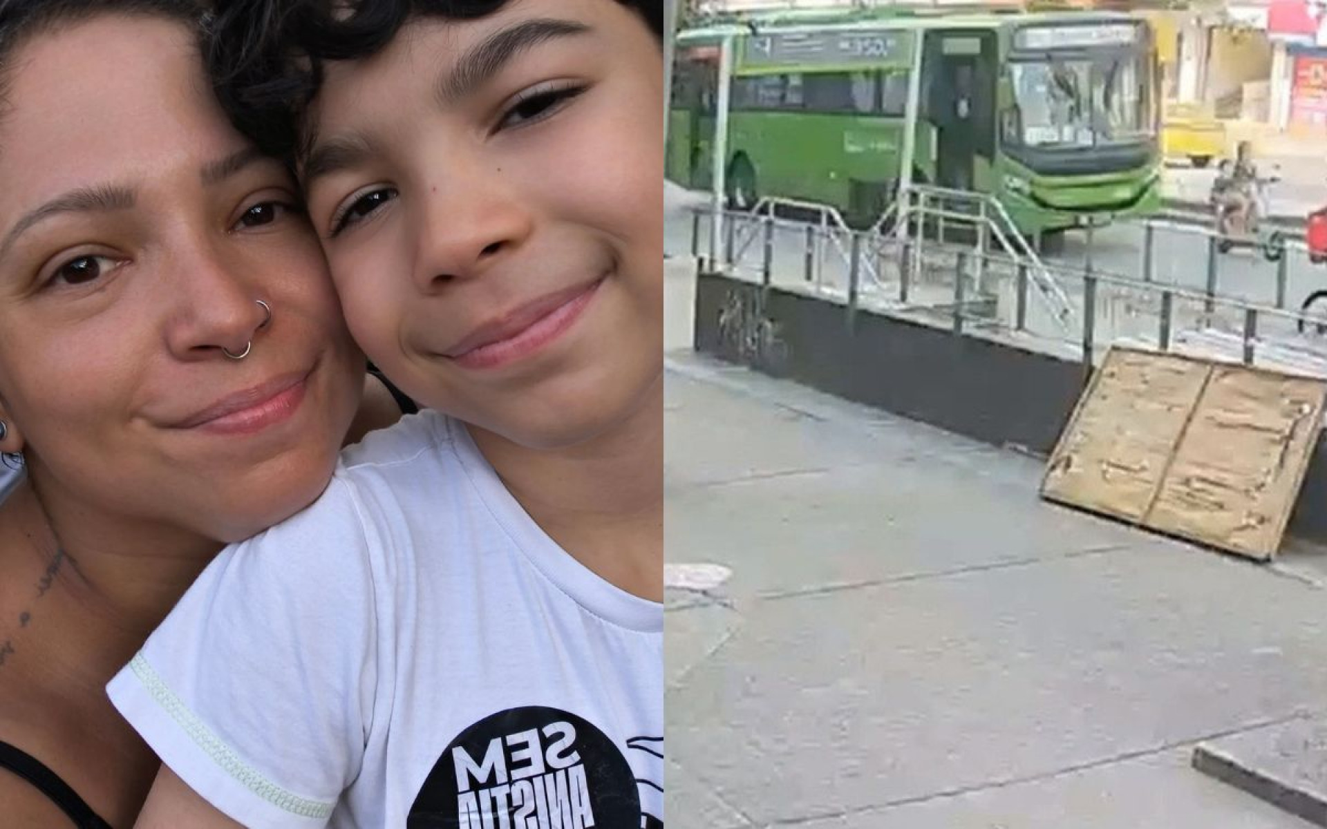 Pai convoca seguidores para ato após morte de mãe e filho em acidente na Tijuca