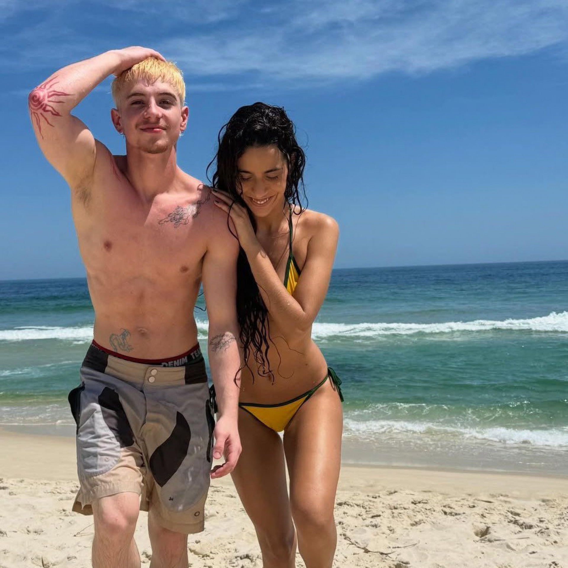 Juliano Floss relembrou come&ccedil;o da rela&ccedil;&atilde;o com Marina Sena  - Reprodu&ccedil;&atilde;o/Instagram 