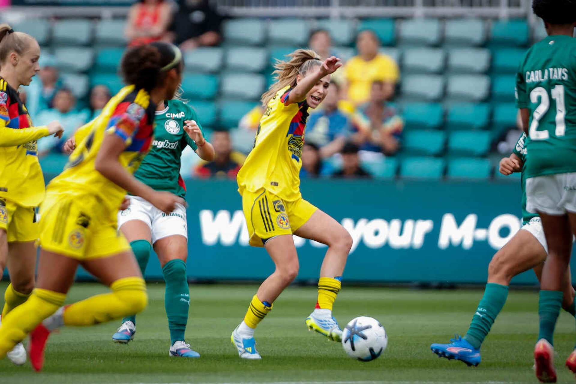 Palmeiras supera Am&eacute;rica-MEX e est&aacute; na final de torneio nos Estados Unidos