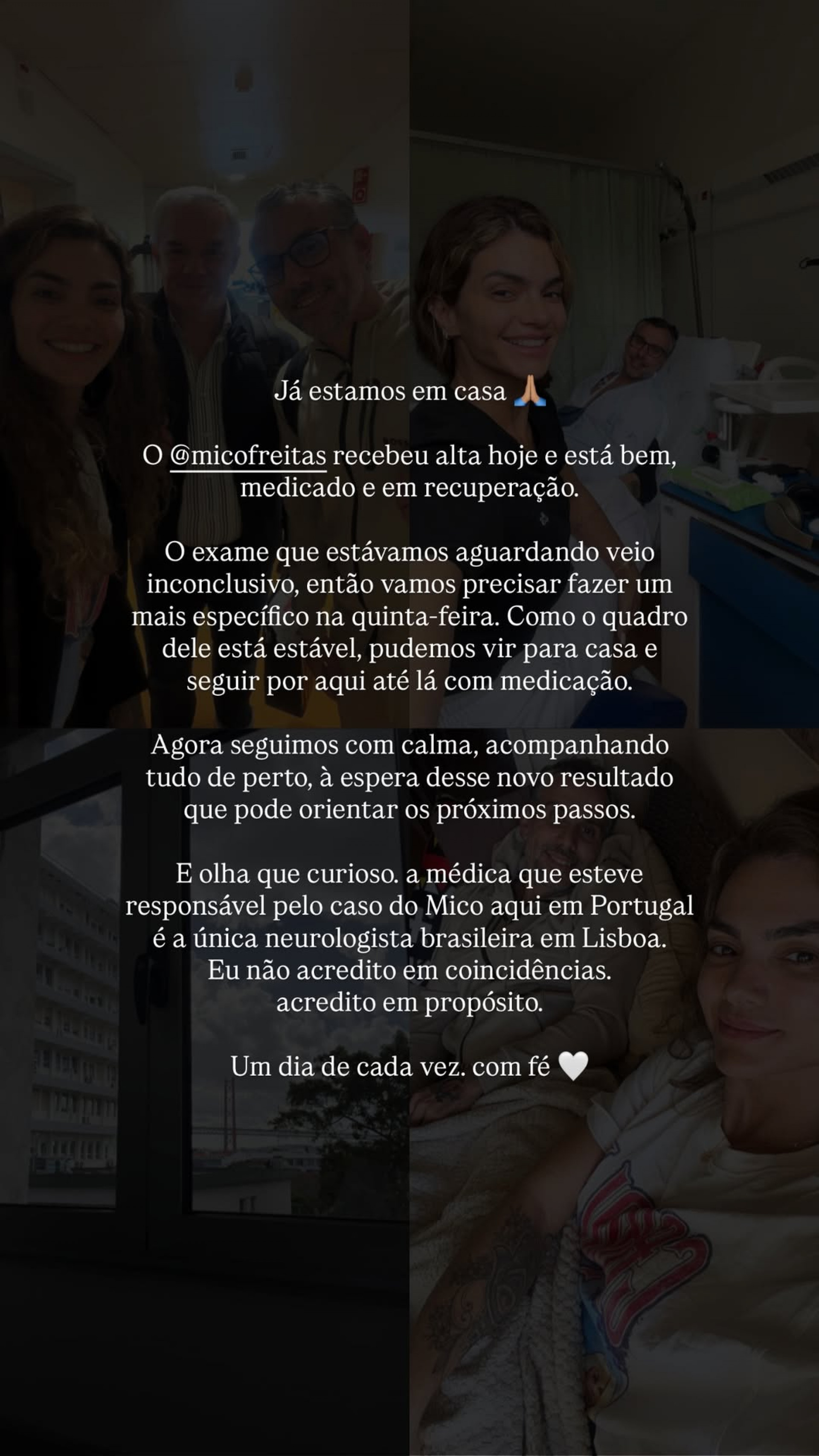 Kelly Key atualizou estado de saúde do marido, Mico Freitas  - Reprodução/Instagram 