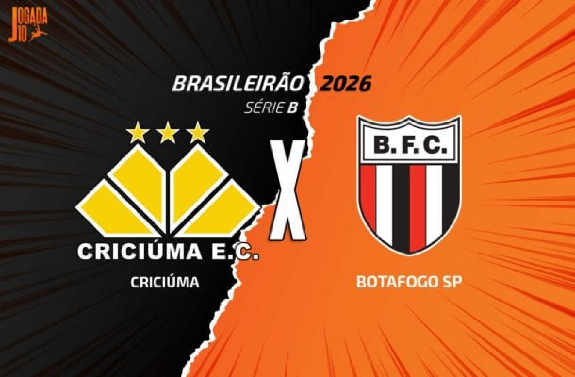 Crici&uacute;ma x Botafogo-SP, AO VIVO, com a Voz do Esporte, &agrave;s 19h