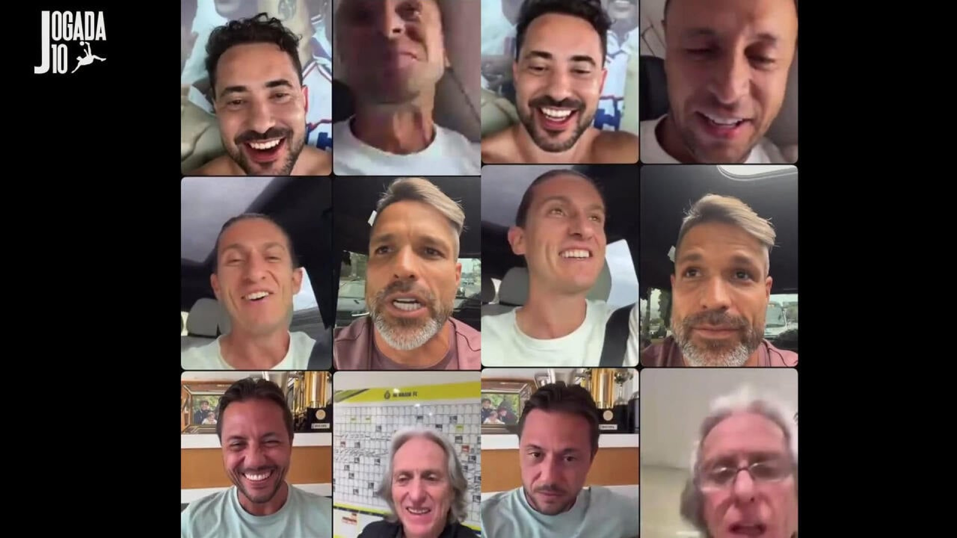 Destaques do Flamengo de 2019 e Jorge Jesus fazem chamada de v&iacute;deo