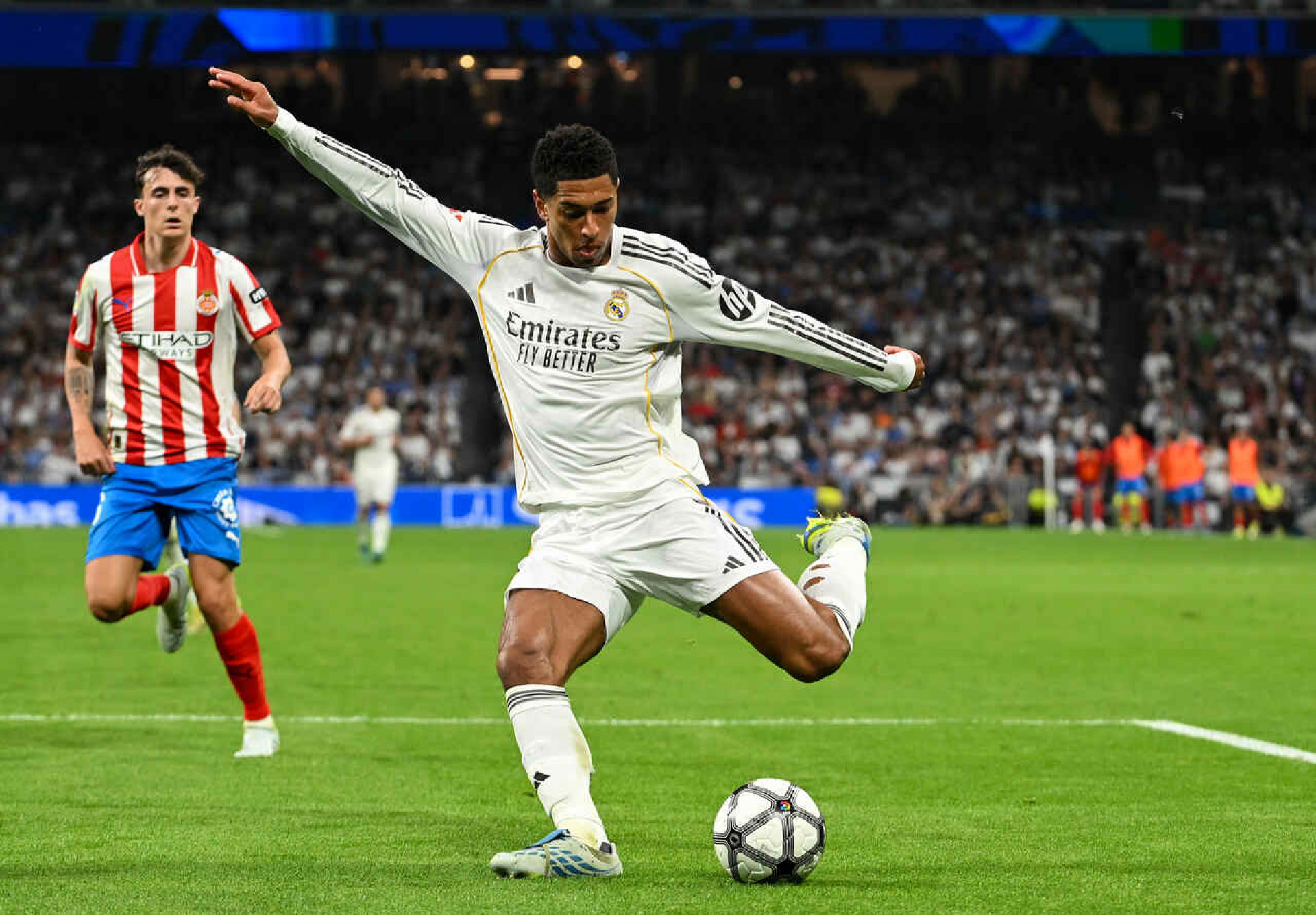 Real Madrid empata com Girona no Bernab&eacute;u e se complica na briga pelo t&iacute;tulo Espanhol