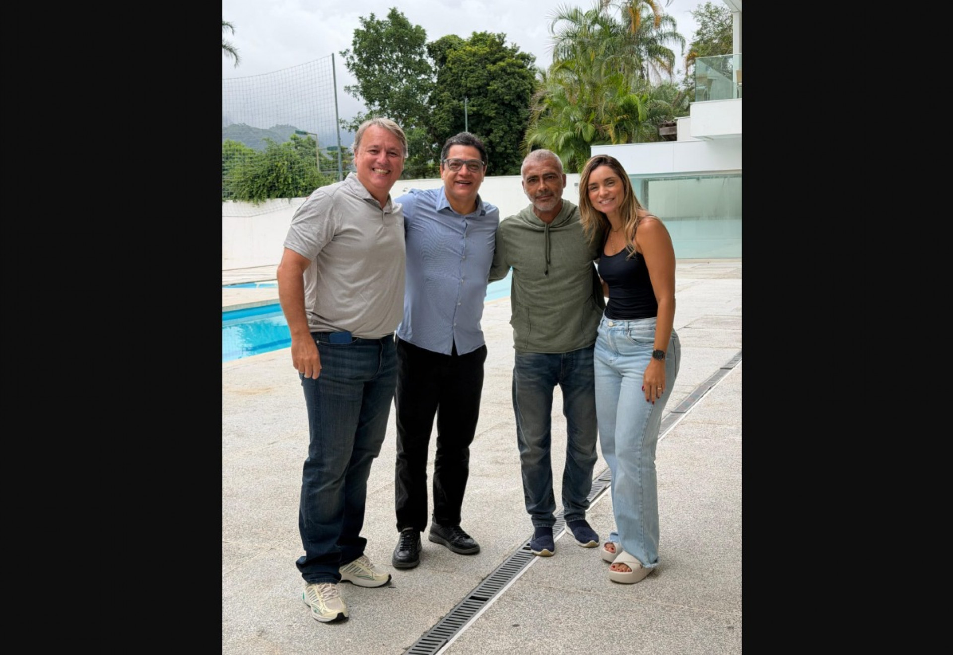 Daniele Martins reforça pré-candidatura e recebe apoio de Romário