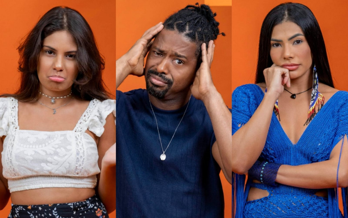 'BBB 26': Gabriela, Leandro e Marciele estão no paredão