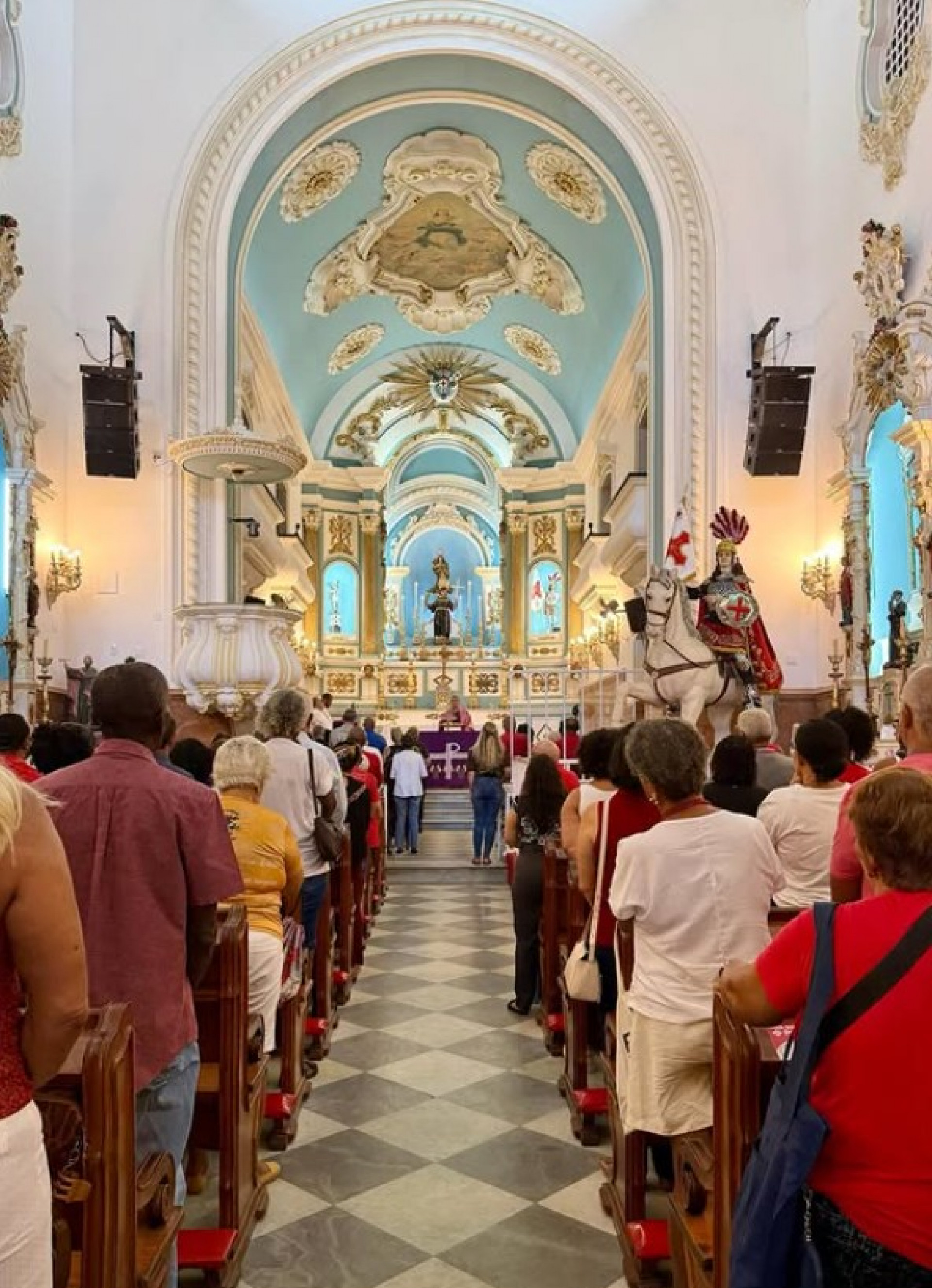 Igreja fundada no século XVIII ganha novo status religioso no Centro do Rio - Reprodução