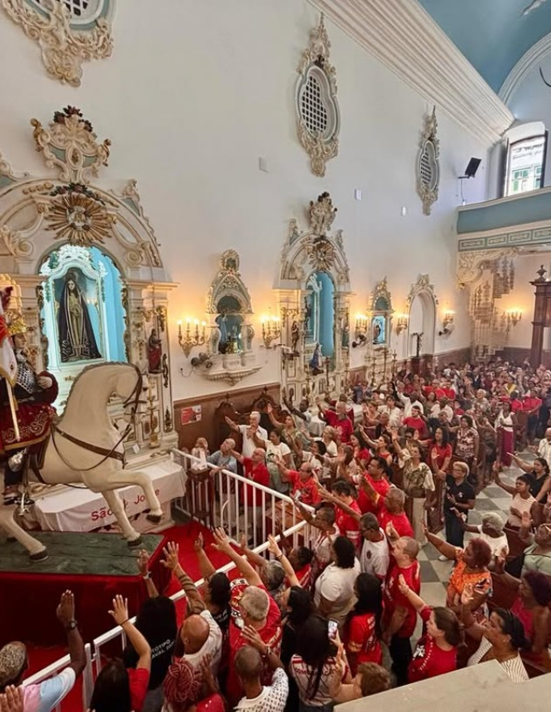 Igreja fundada no século XVIII ganha novo status religioso no Centro do Rio - Reprodução