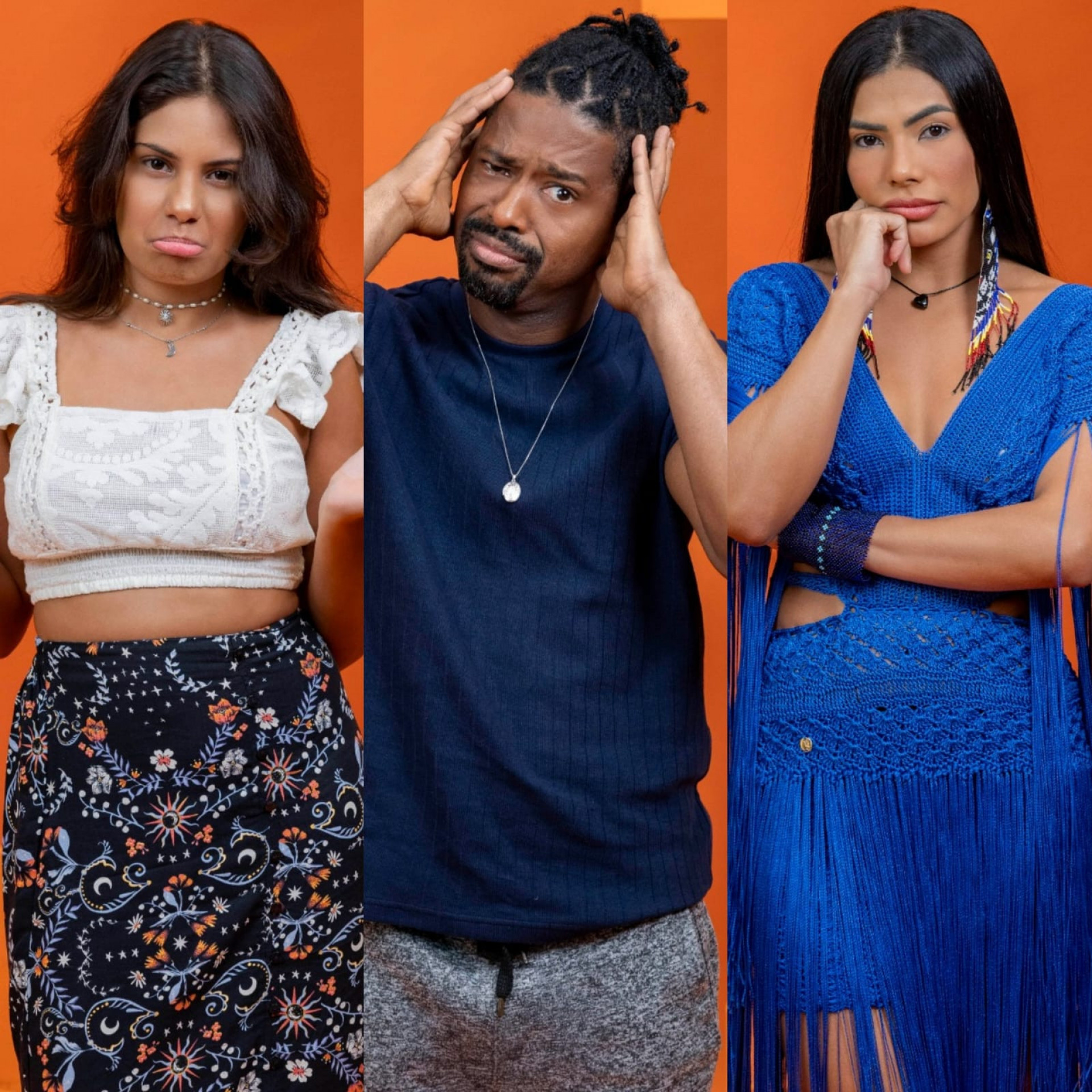 'BBB 26': Gabriela, Leandro e Marciele estão no paredão - Divulgação / TV Globo