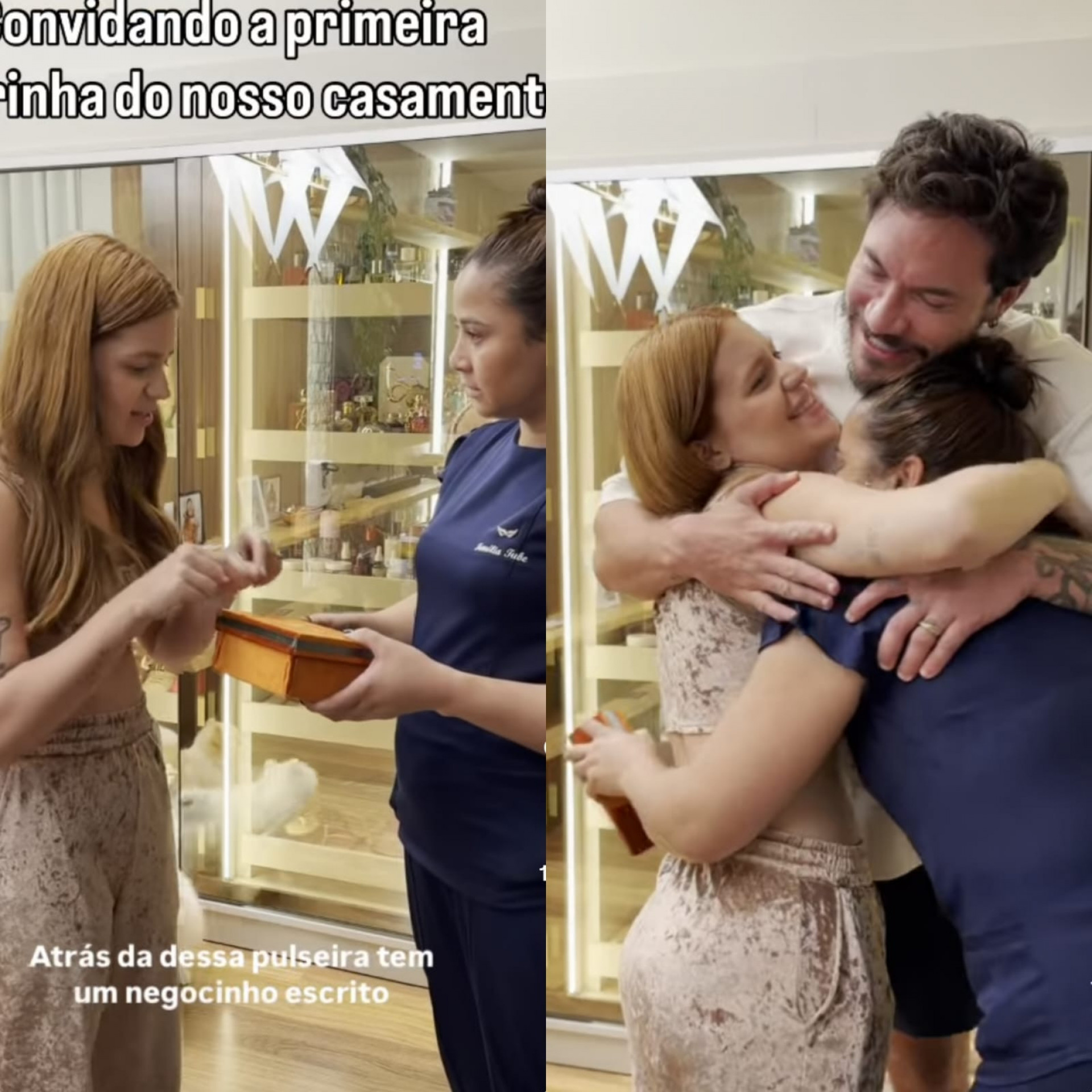 Viih Tube e Eliezer convidam governanta para ser madrinha de casamento - Reprodução de vídeo / Instagram