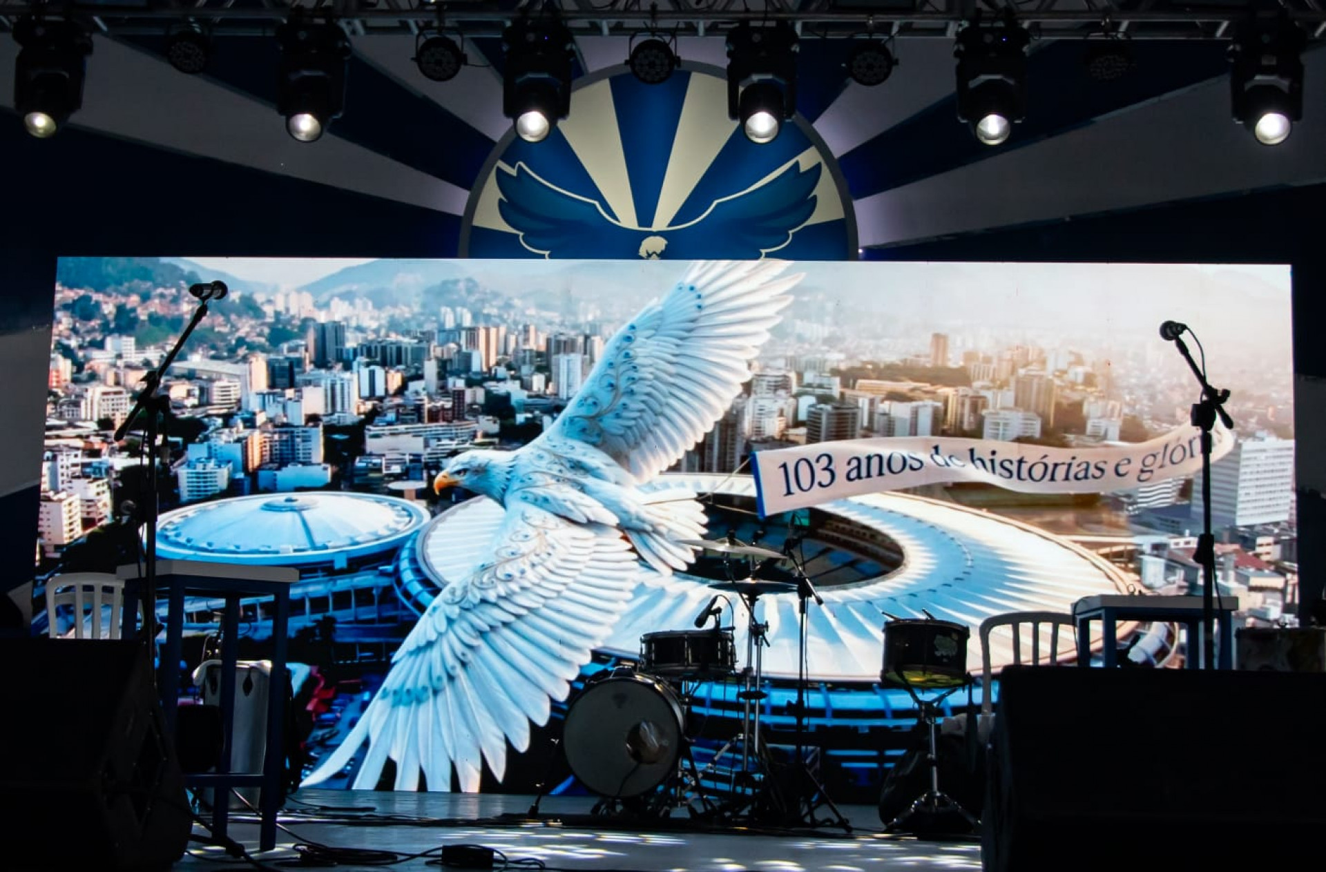 Programação especial agitou a quadra da Portela em festa de aniversário da escola - Érica Martin / Agência O Dia 