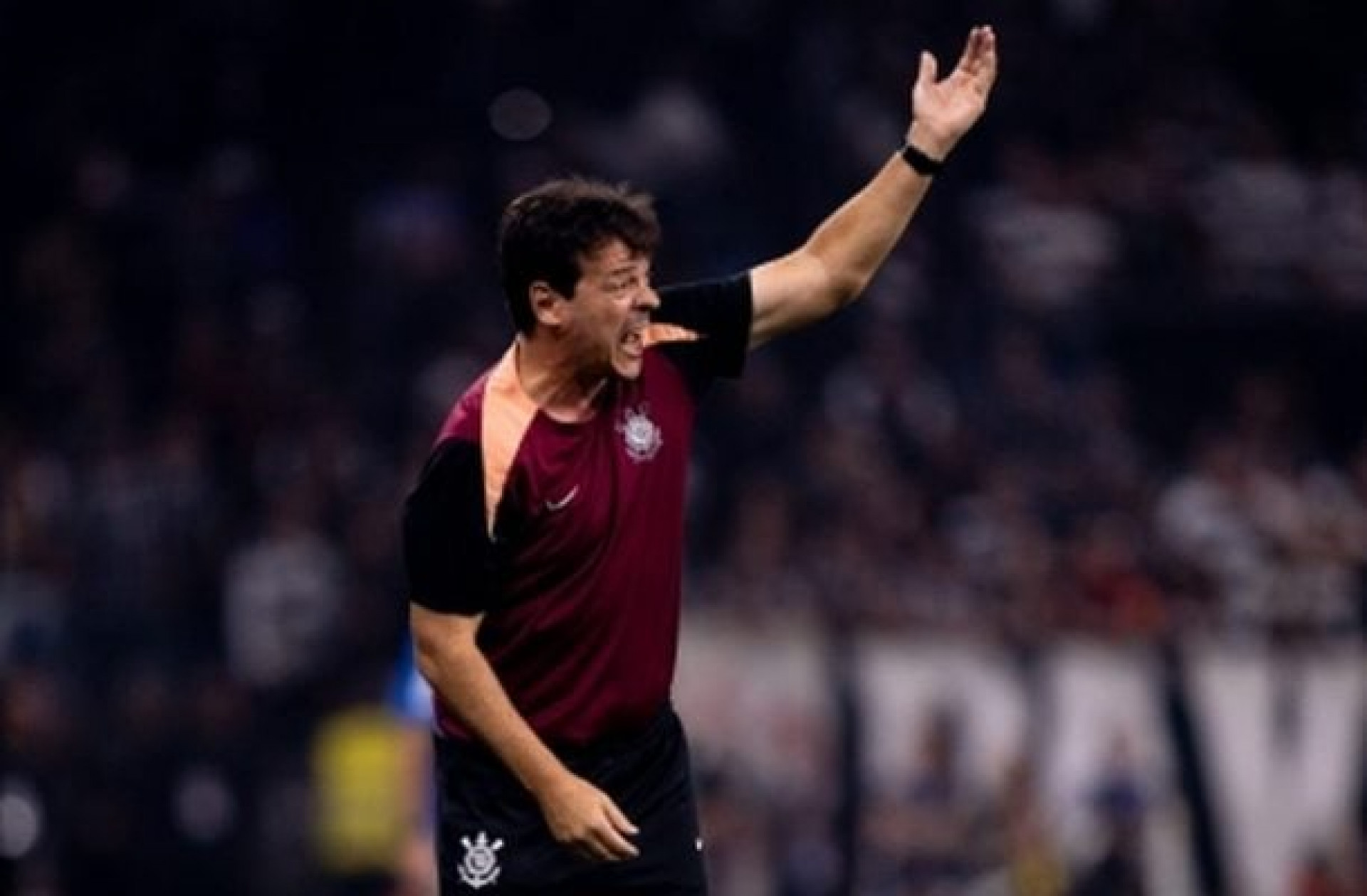 Diniz exalta esp&iacute;rito de luta do Corinthians ap&oacute;s empate: “Lutando sem parar”