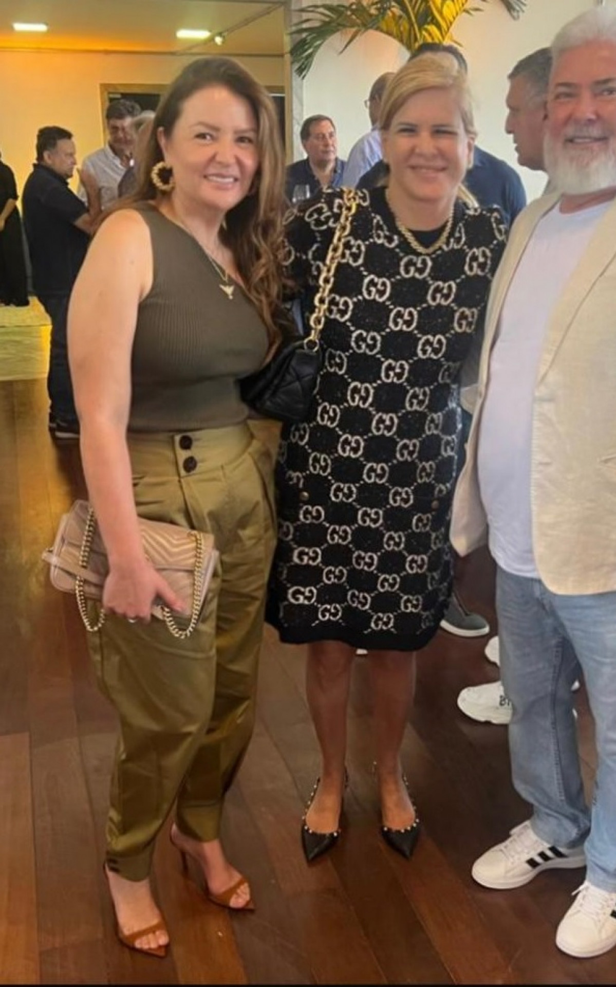 Evento: a empres&aacute;ria Simone Azevedo; a Presidente da OAB/RJ, Ana Teresa Bas&iacute;lio; e o advogado e empres&aacute;rio Ricardo Marques - Divulga&ccedil;&atilde;o/Conecta Comunica&ccedil;&atilde;o