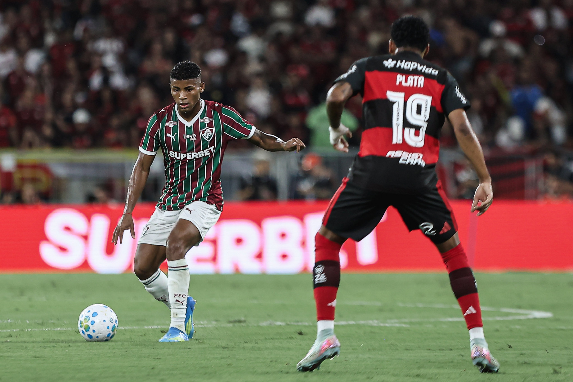 Clássico aconteceu neste domingo (12) - Lucas Merçon / Fluminense