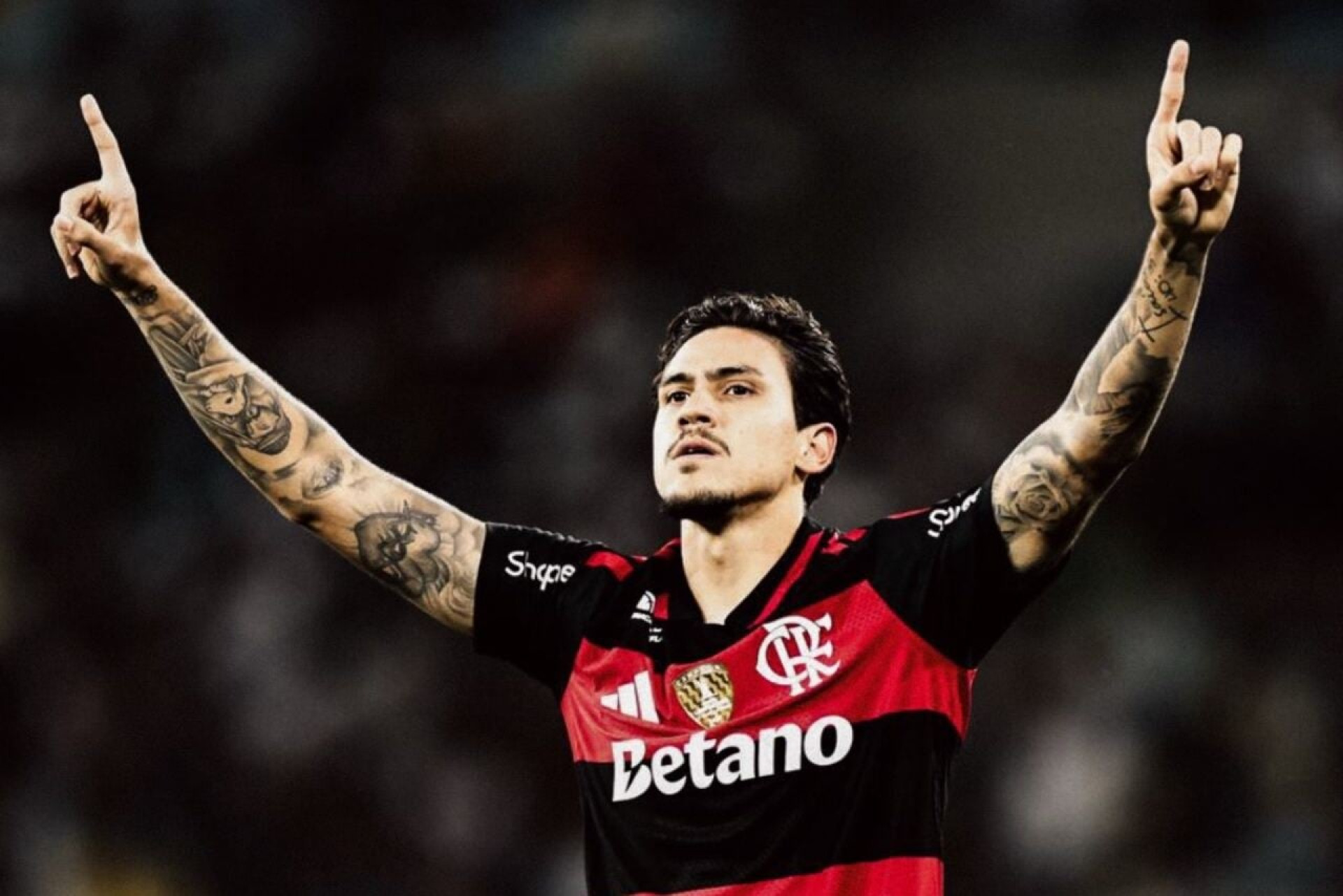 Pedro celebra marca e detalha lance de gola&ccedil;o pelo Flamengo