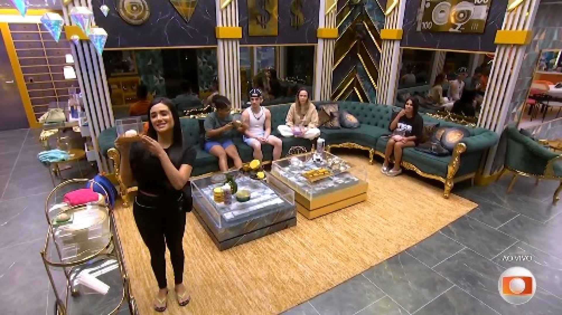 Jordana levou a melhor na dinâmica Sonho do Poder - Reprodução de Vídeo