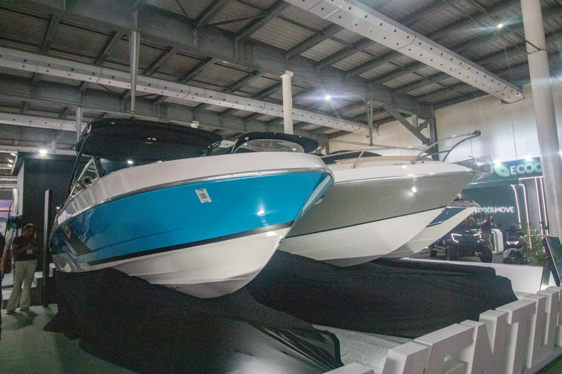 Rio Boat Show começou neste sábado (11) com centenas de barcos expostos - Érica Martin / Agência O Dia
