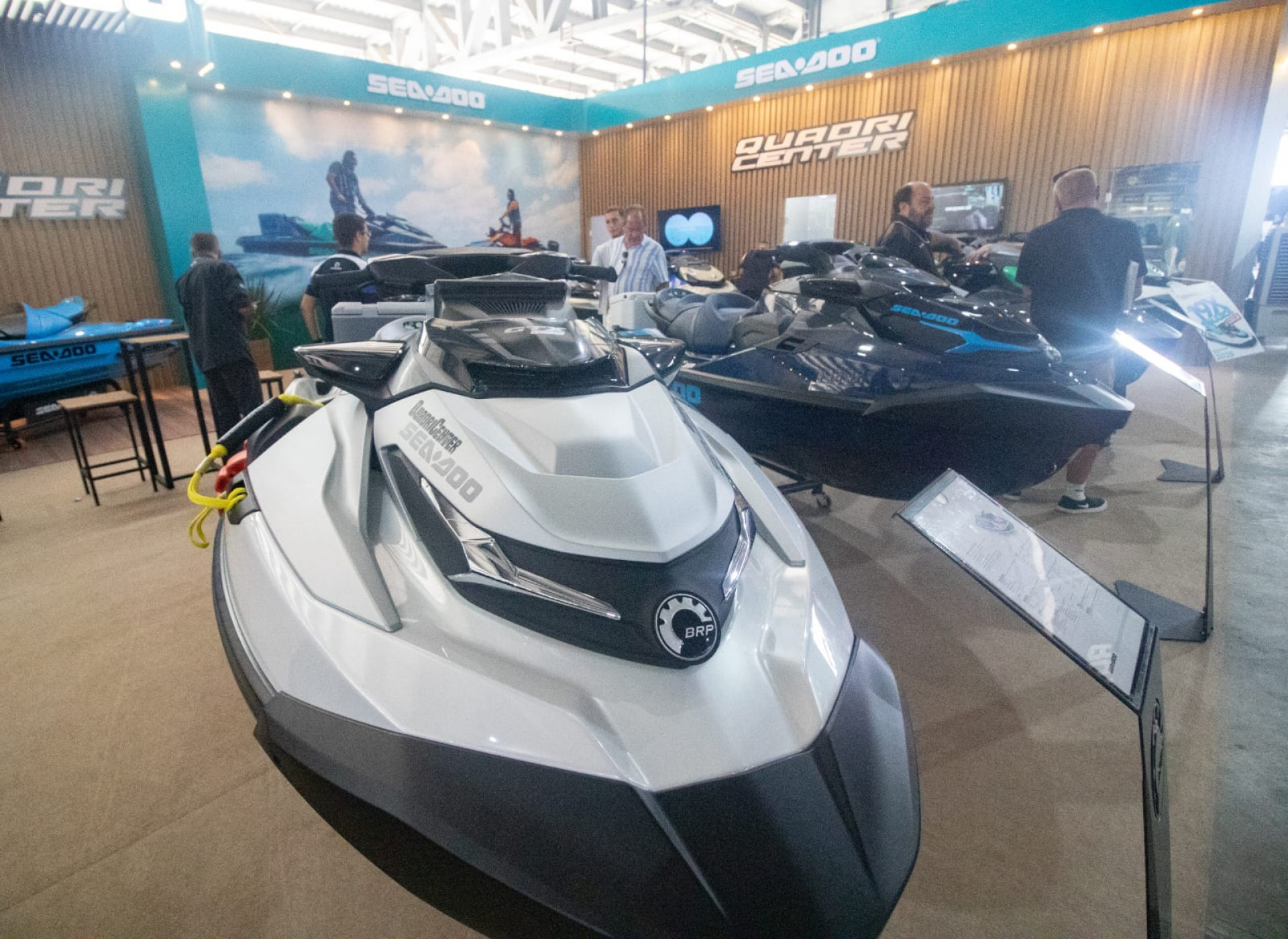 Rio Boat Show começou neste sábado (11) com centenas de barcos expostos - Érica Martin / Agência O Dia