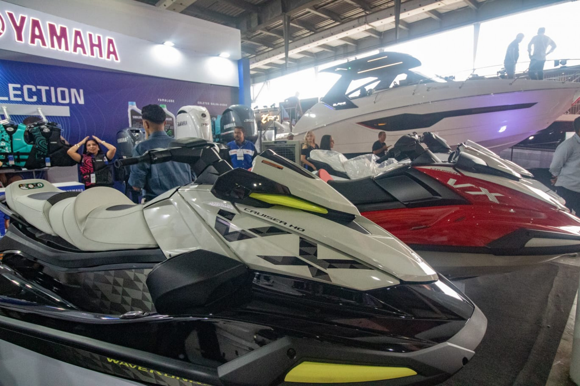 Rio Boat Show começou neste sábado (11) com centenas de barcos expostos - Érica Martin / Agência O Dia