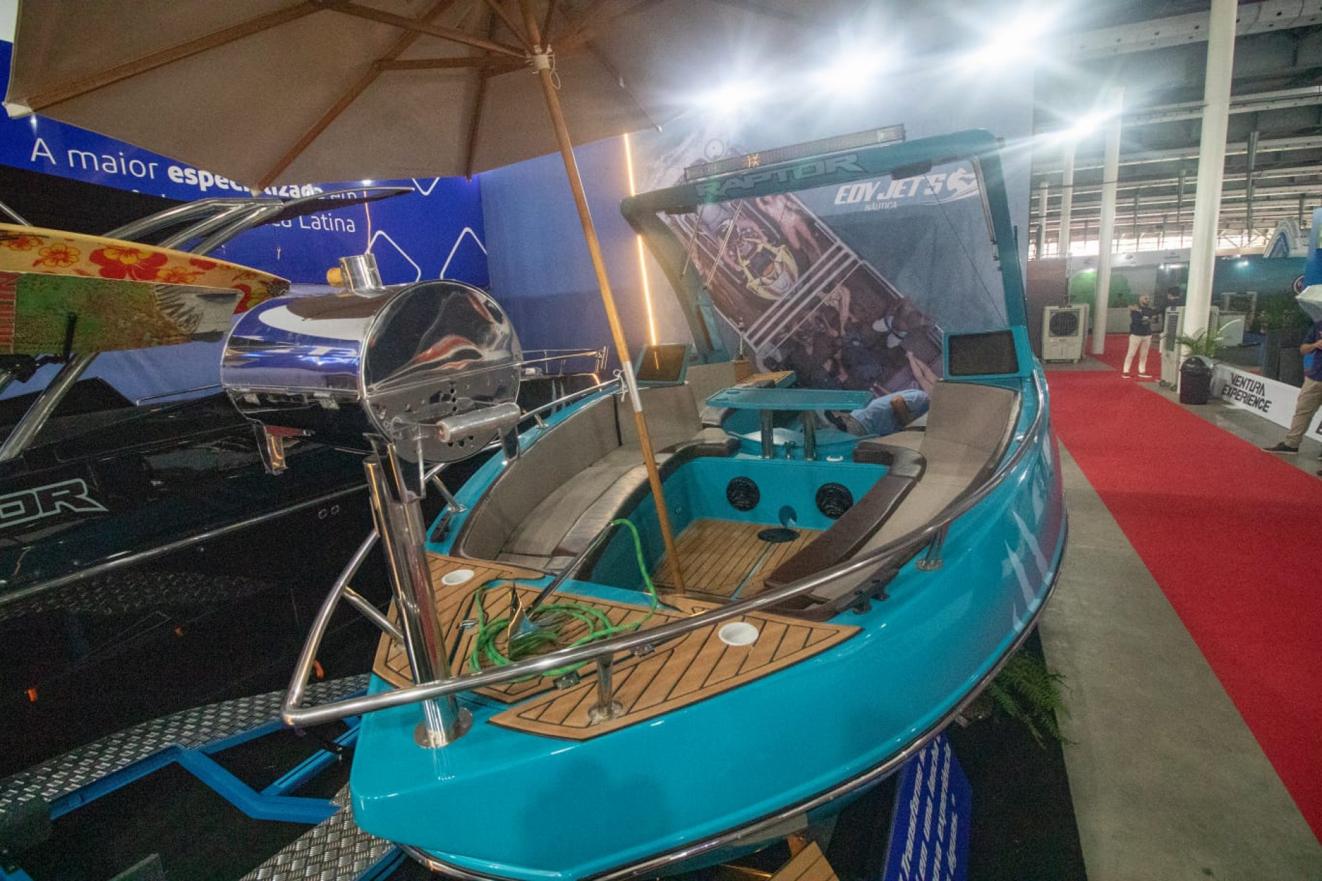Rio Boat Show começou neste sábado (11) com centenas de barcos expostos - Érica Martin / Agência O Dia