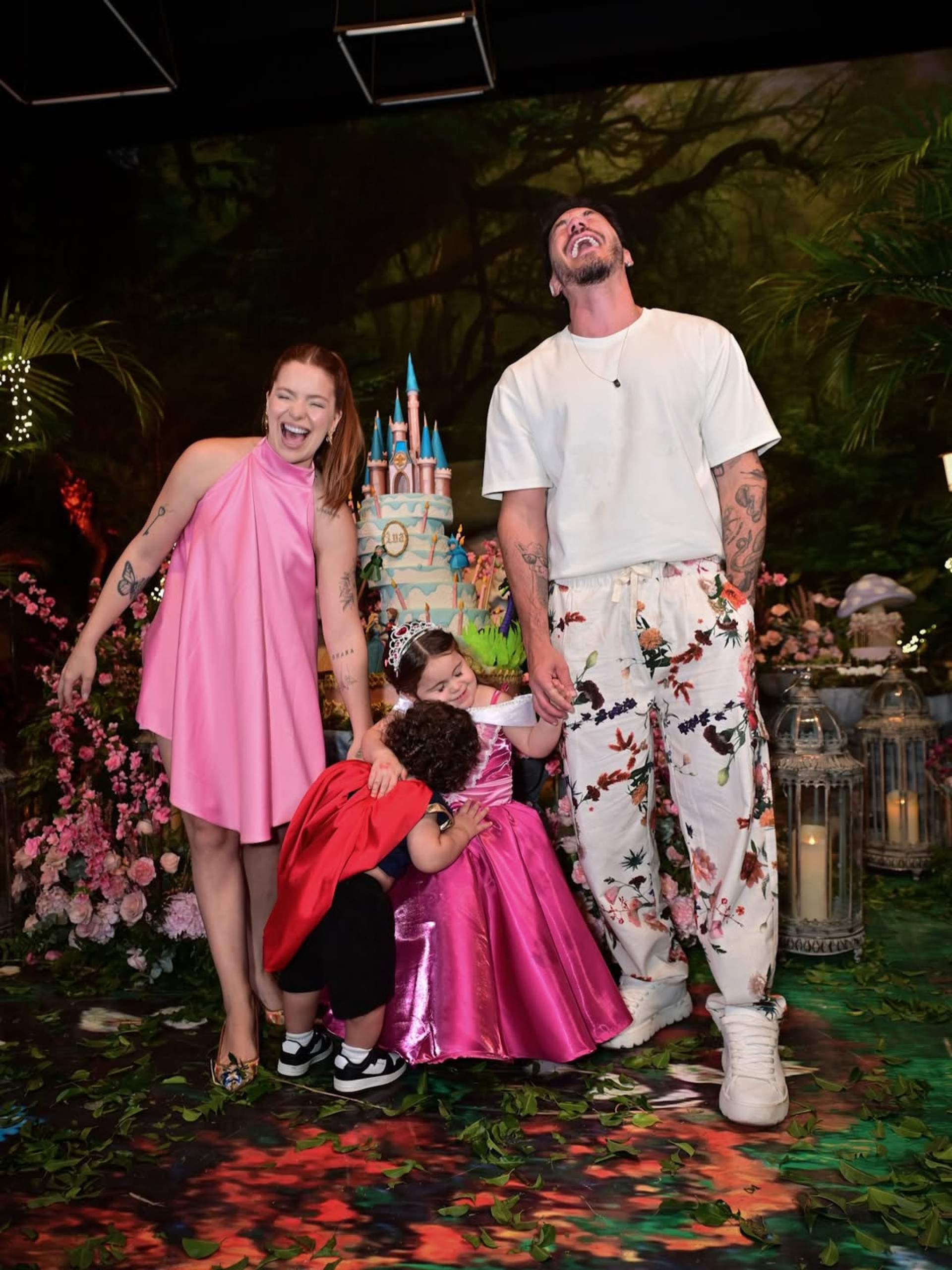 Viih Tube, Eliezer e os filhos, Lua e Ravi - Reprodução / Instagram