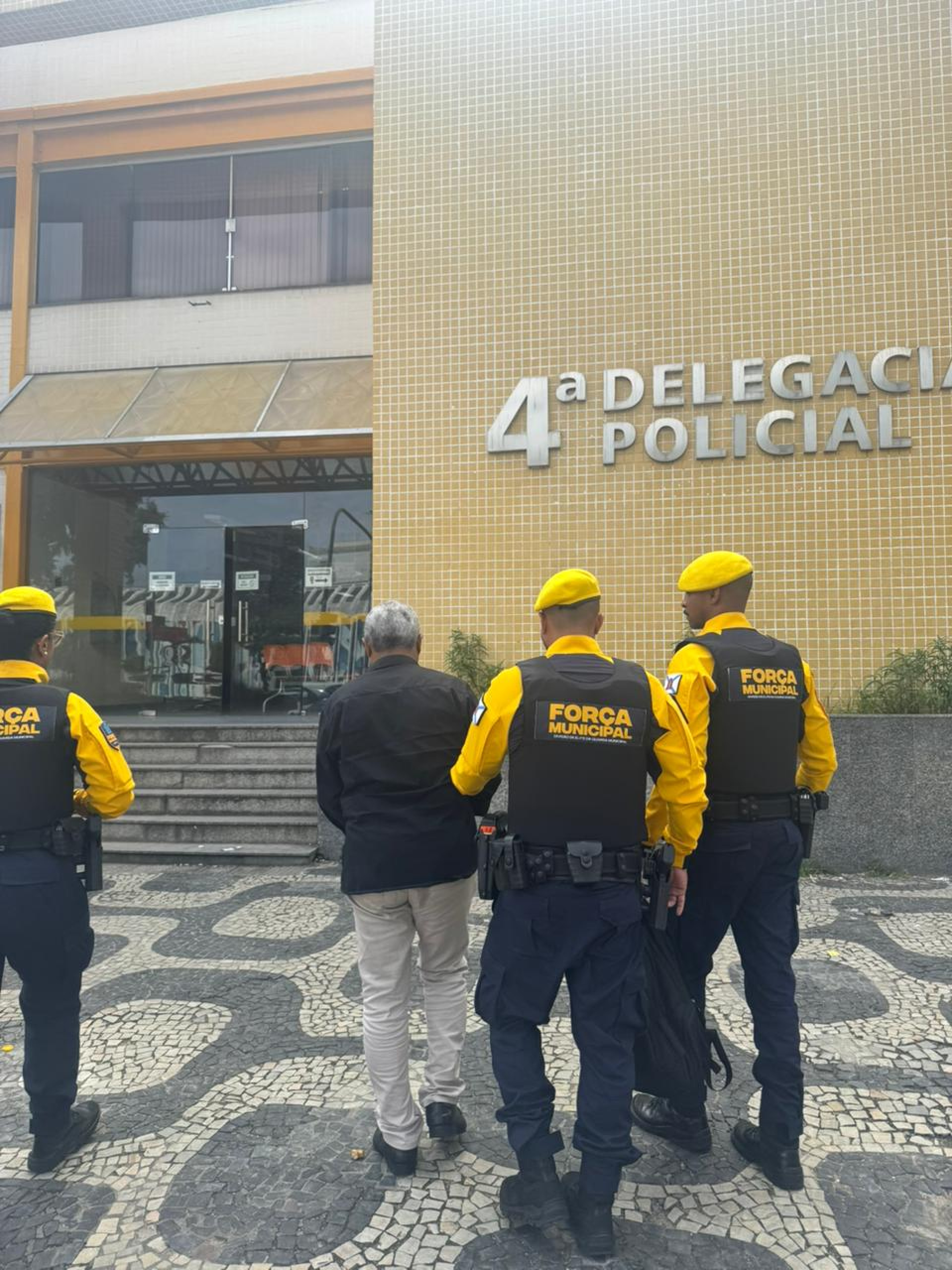 O homem foi conduzido para a 4ª DP - Força Municipal / Divulgação