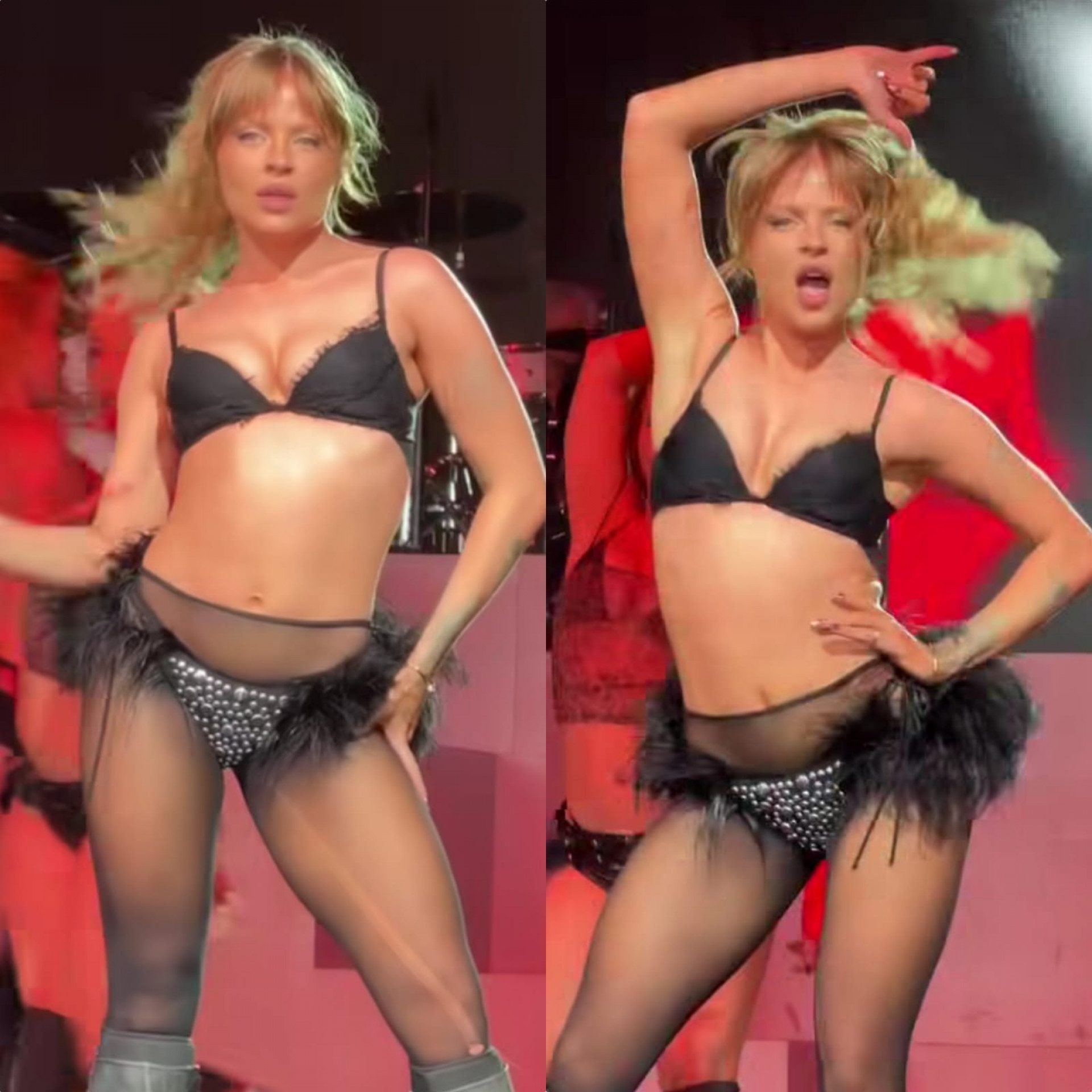 Luísa Sonza se apresenta pela primeira vez no Coachella - Reprodução de vídeo / Instagram