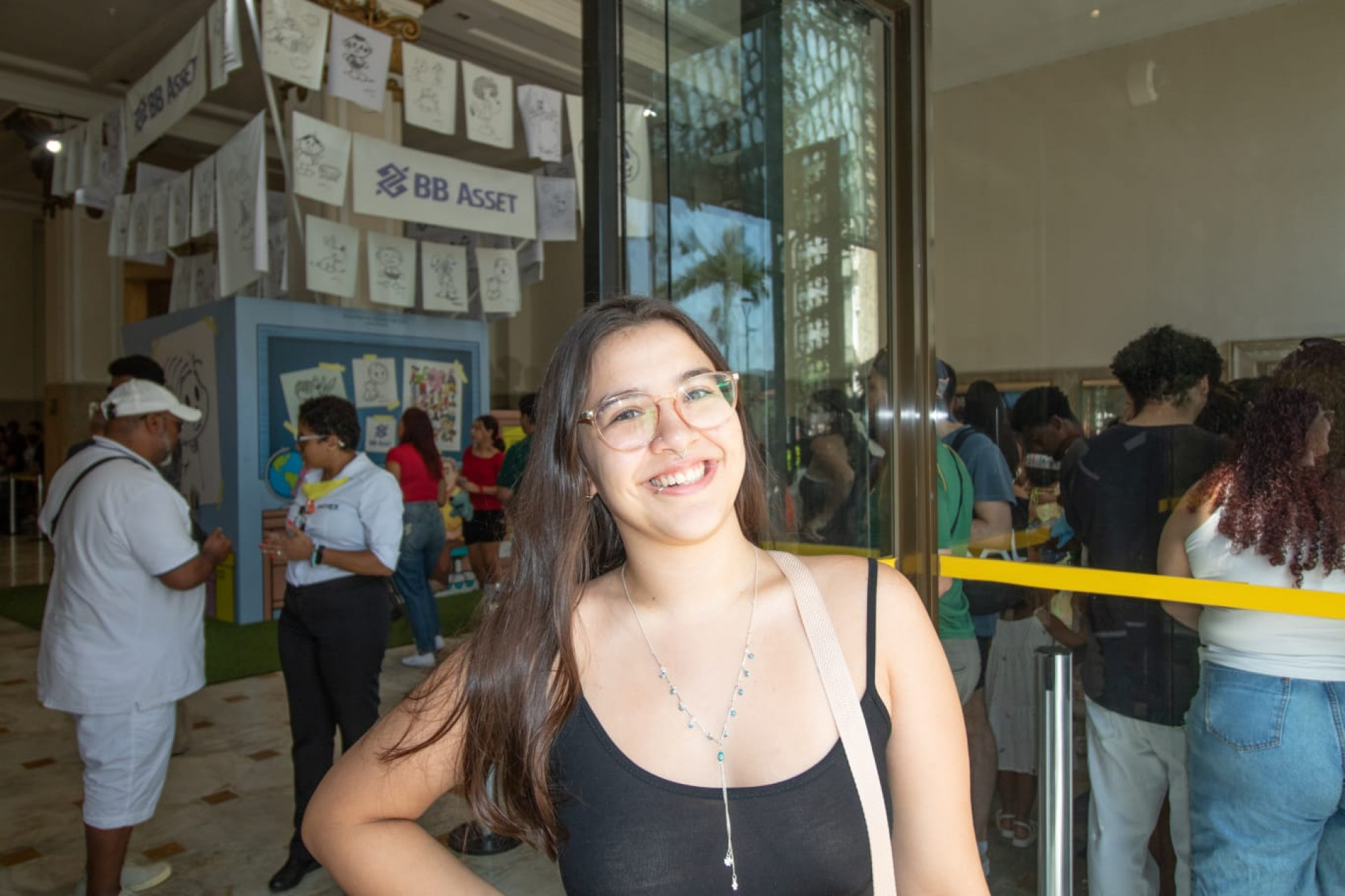 Ana Luiza Magalhães elogiou exposição gratuita no CCBB Rio  - Érica Martin / Agência O Dia 