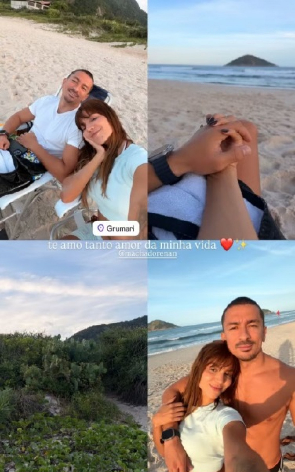 Hariany abre &aacute;lbum com namorado, irm&atilde;o de Anitta, e se declara nas redes - Reprodu&ccedil;&atilde;o Instagram