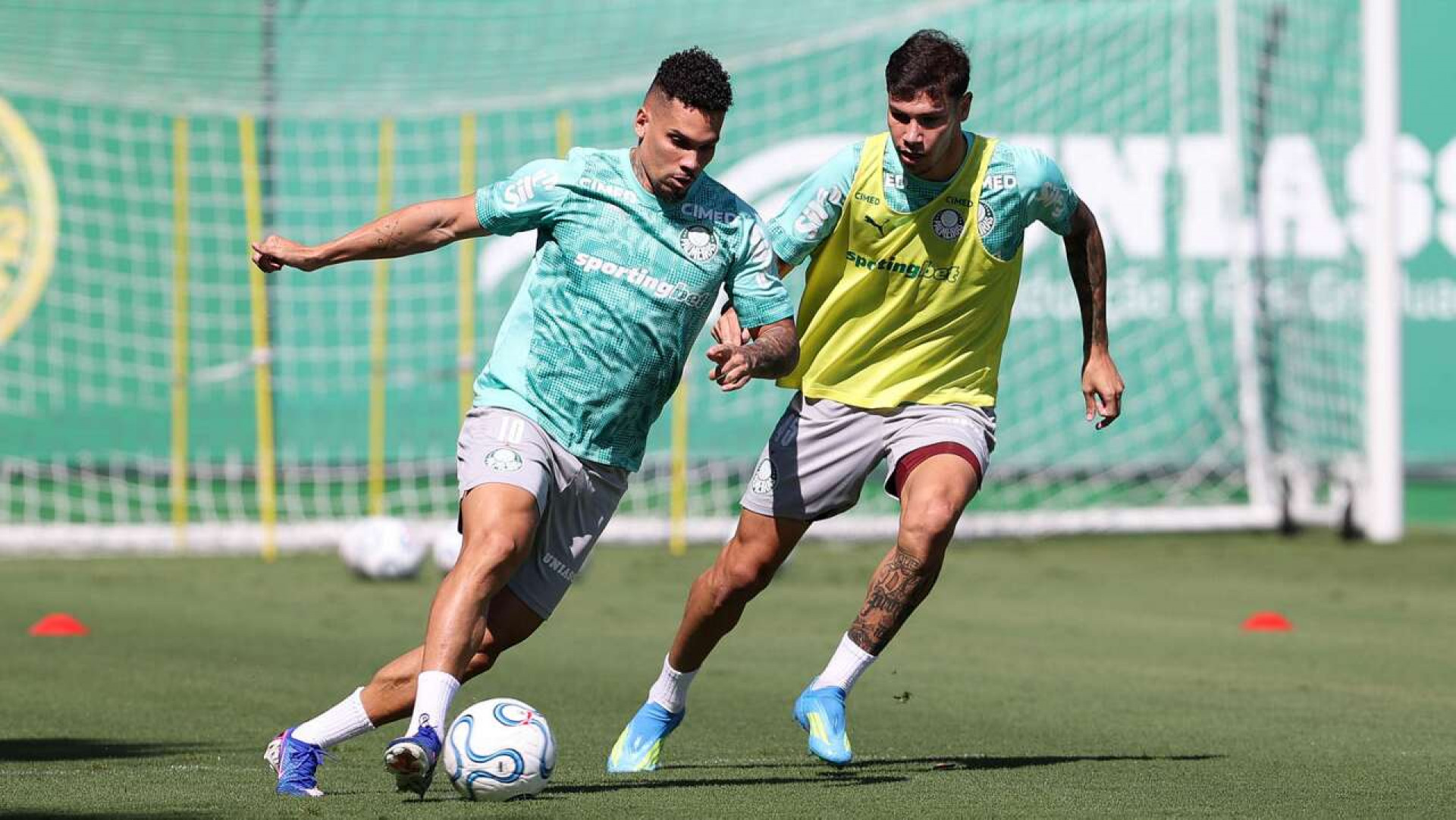 Vitor Roque e Paulinho avan&ccedil;am na recupera&ccedil;&atilde;o e animam o Palmeiras