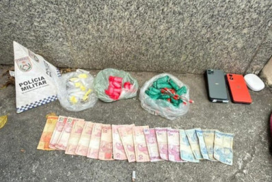 Ações da PM terminam com três presos por tráfico em dois bairros de Rio das Ostras
