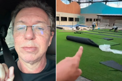 Vídeo: Boninho dá spoiler de decoração do reality 'A Casa do Patrão' ao mostrar obras