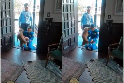 Vídeo: Após missão da Artemis II, astronauta reencontra cão de estimação