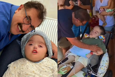 Neto de Ratinho completa 8 anos e ganha declaração: 'Ilumina nossos corações'