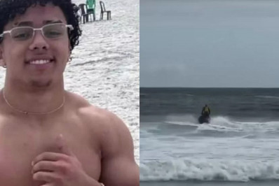 Operação busca por turista que desapareceu no mar em Arraial do Cabo