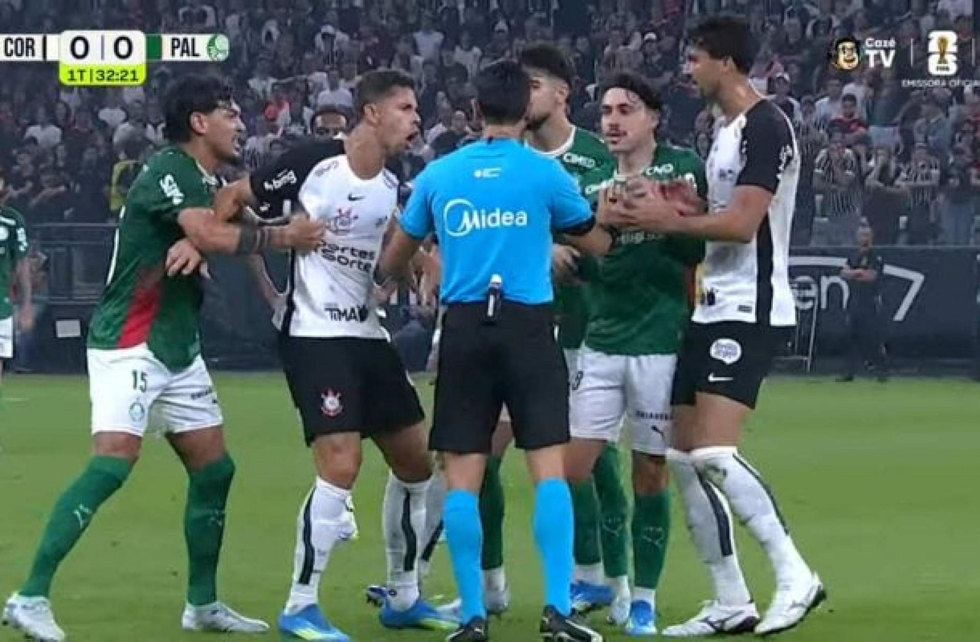 Corinthians e Palmeiras travam acordo na Justi&ccedil;a e levam briga do D&eacute;rbi para o MP