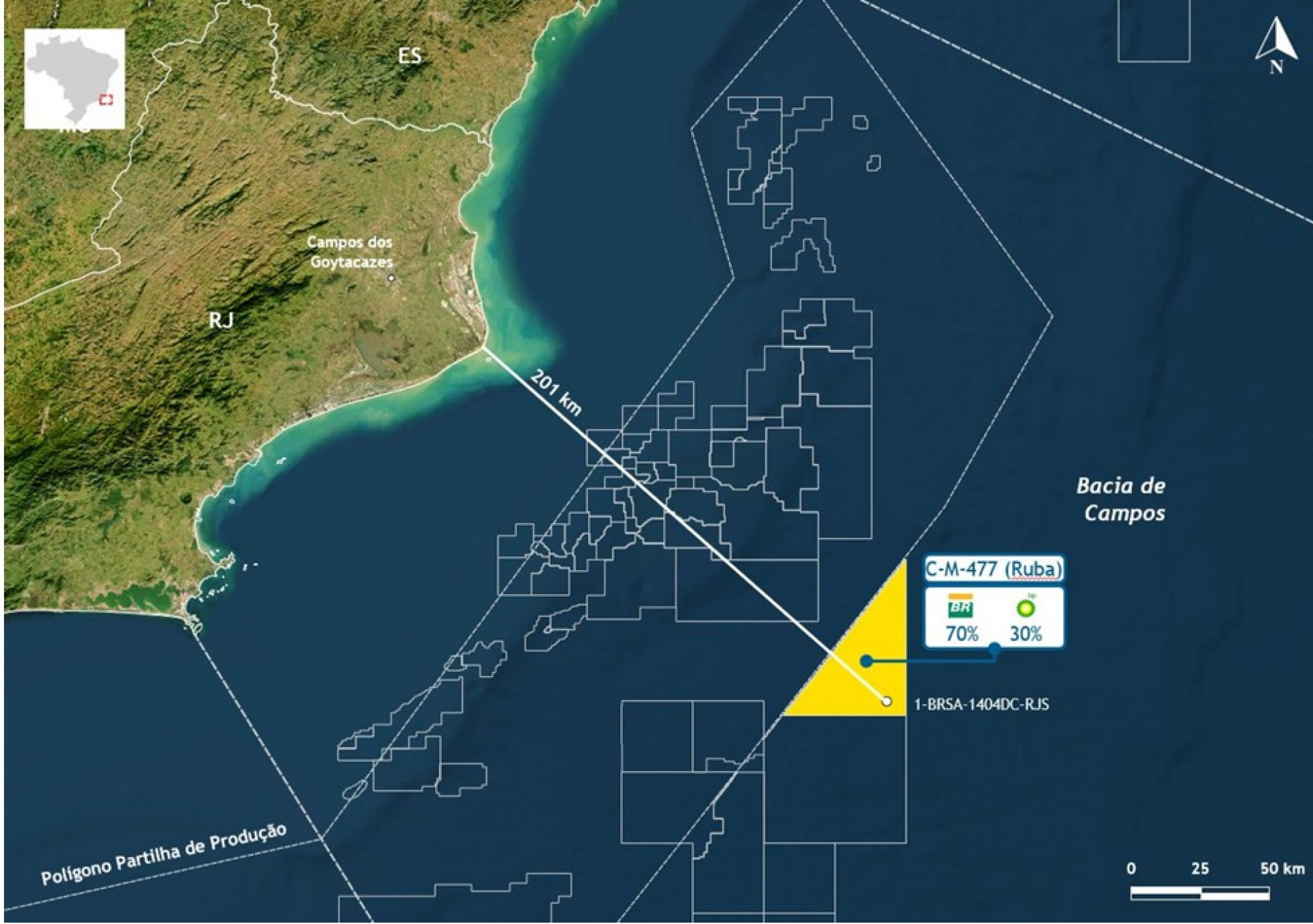 Petrobras faz nova descoberta no pré-sal da Bacia de Campos