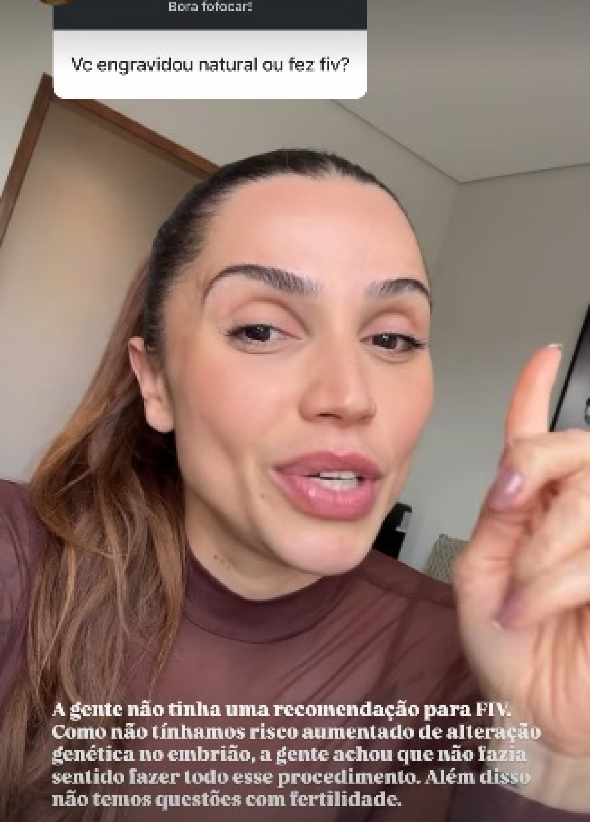 Paula Amorim contou por que não recorreu à FIV  - Reprodução/Instagram